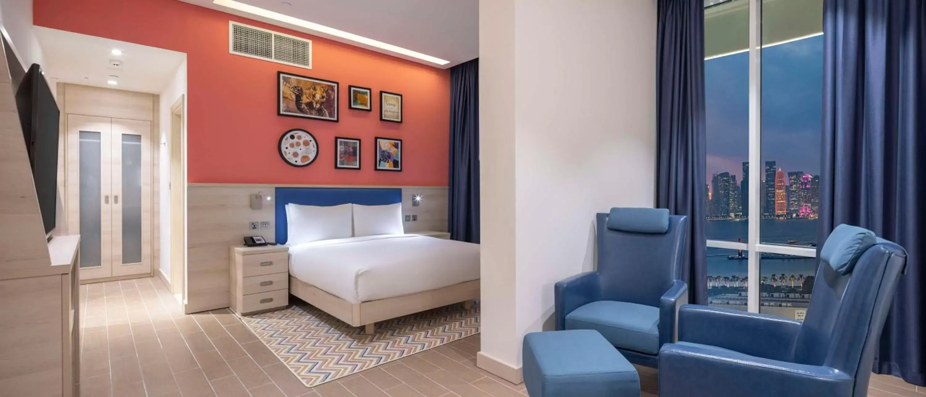 Bed in Hampton By Hilton Doha Old Town Bed in Hampton By Hilton Doha Old Town
