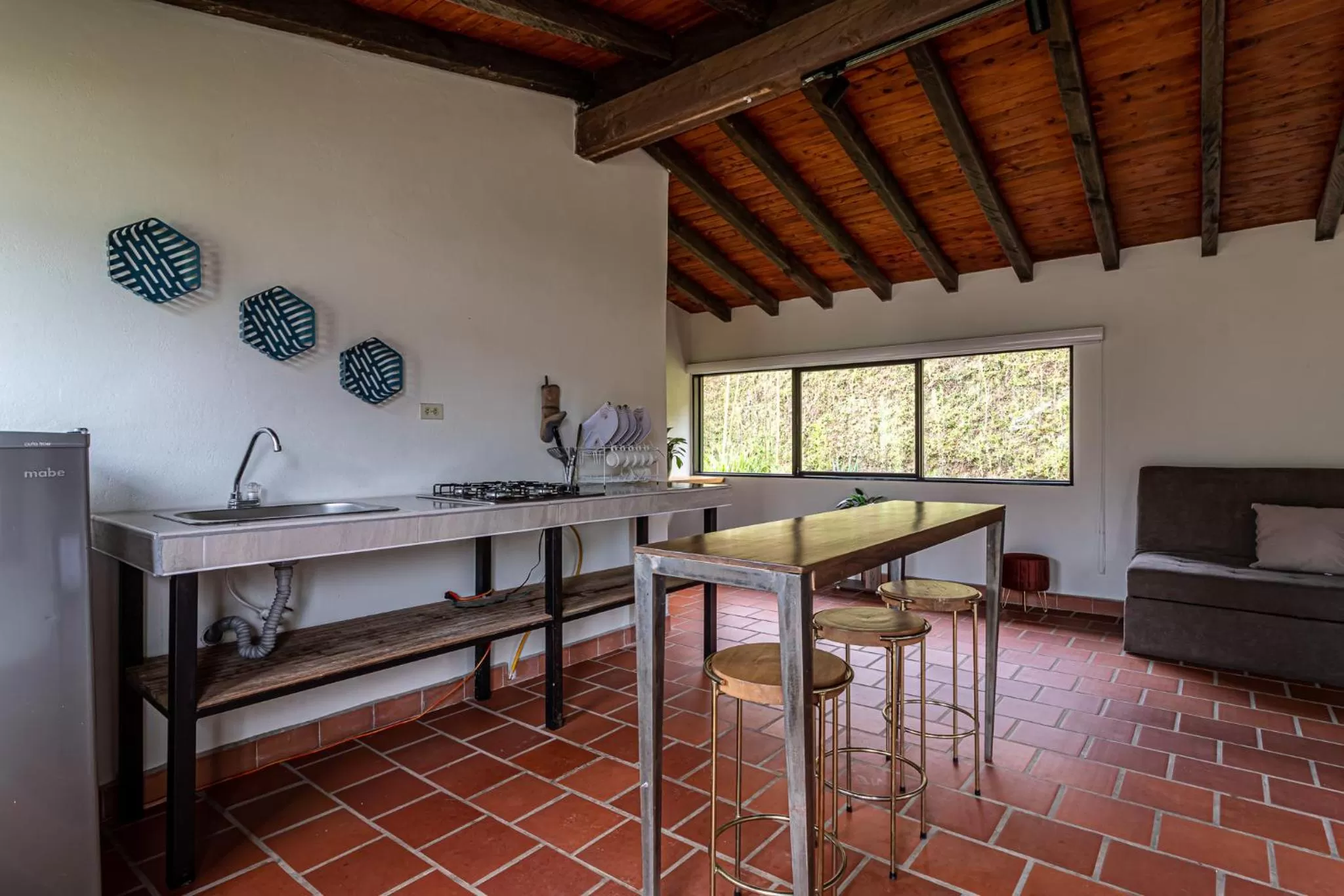 Dining area in Soy Local Guatape Campestre