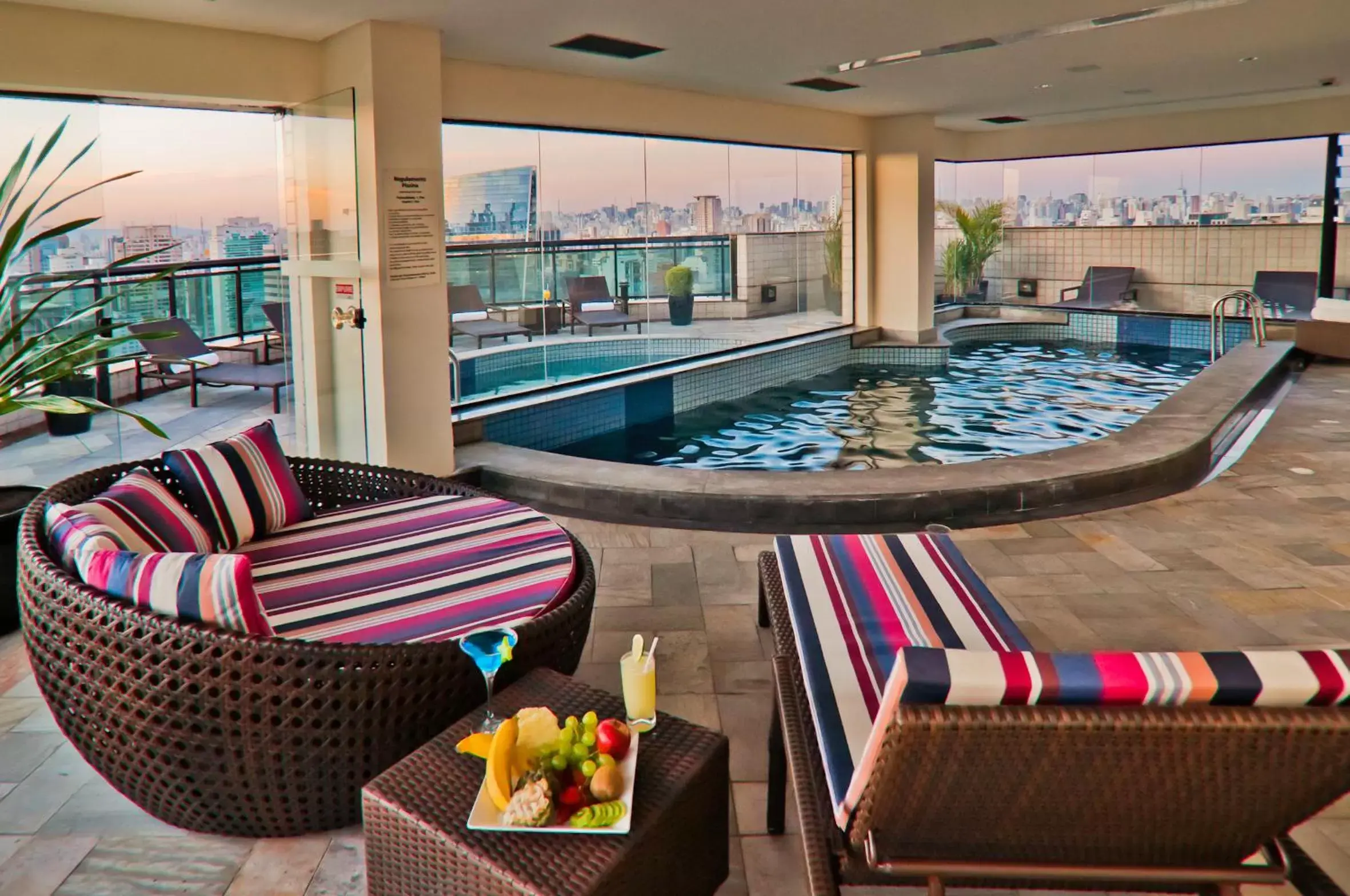 Swimming pool in Blue Tree Premium Faria Lima Swimming pool in Blue Tree Premium Faria Lima