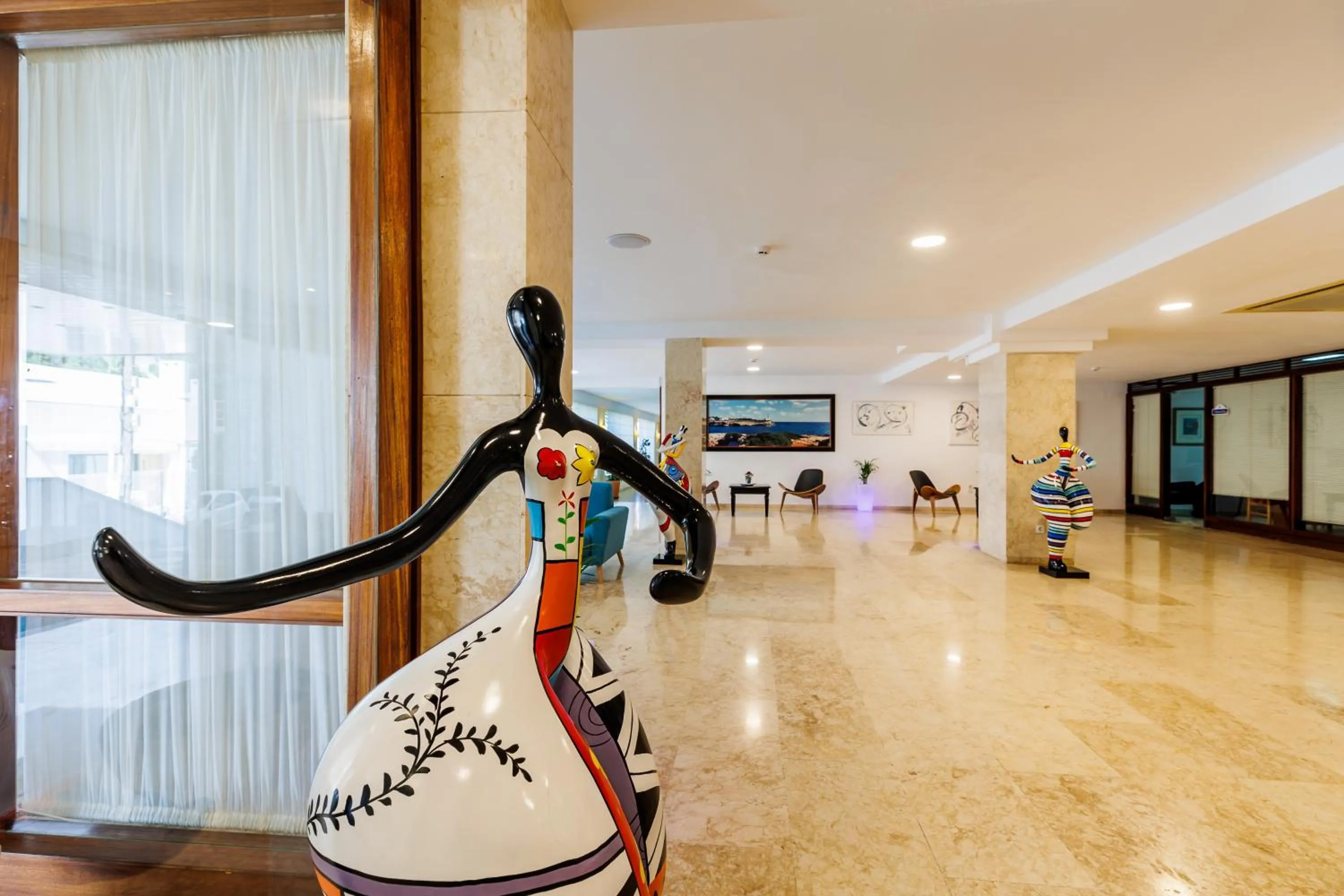 Lobby or reception in Bellevue Belsana