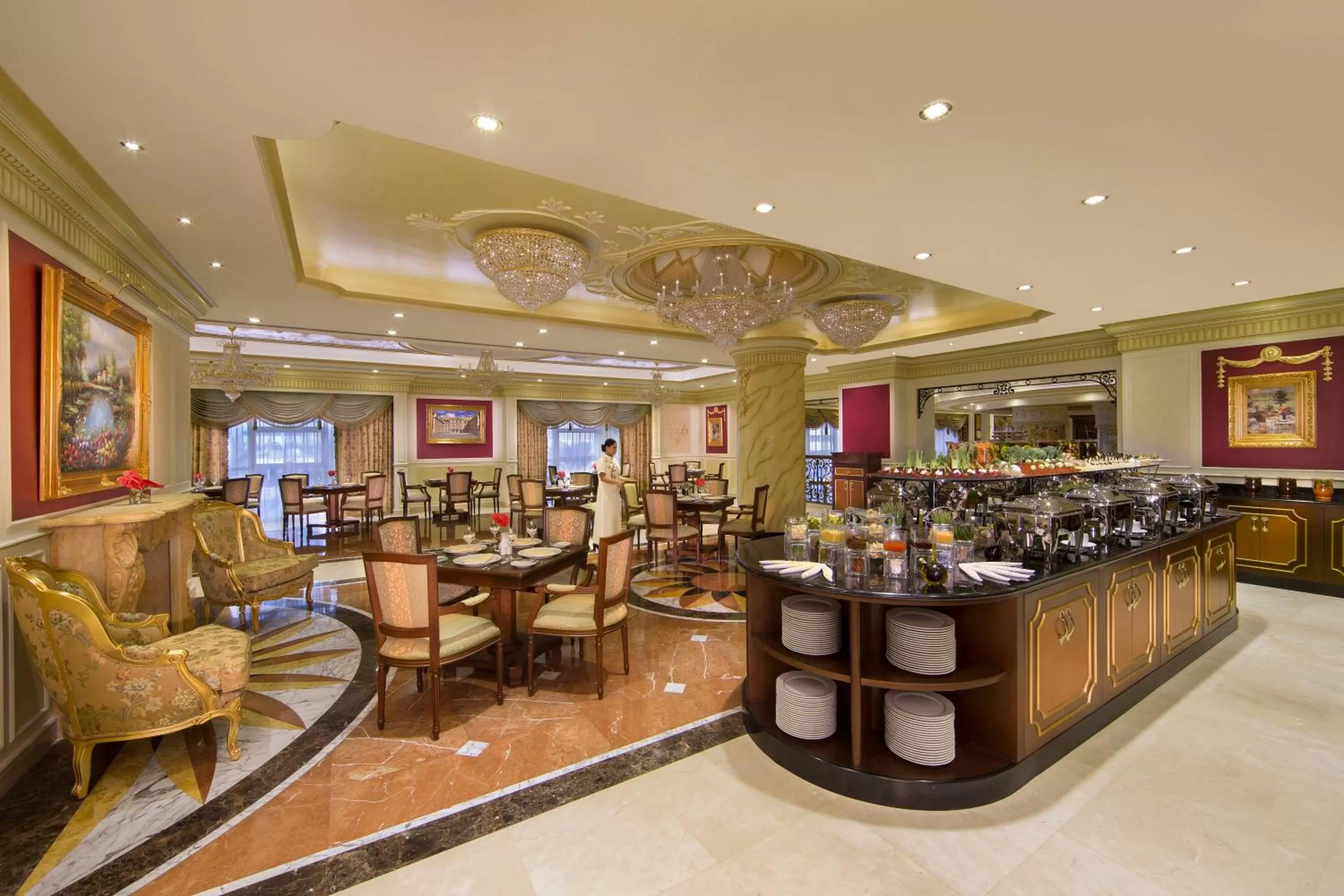 Restaurant/places to eat in Royal Rose Abu Dhabi, a Curio Collection by Hilton Affiliated Hotel