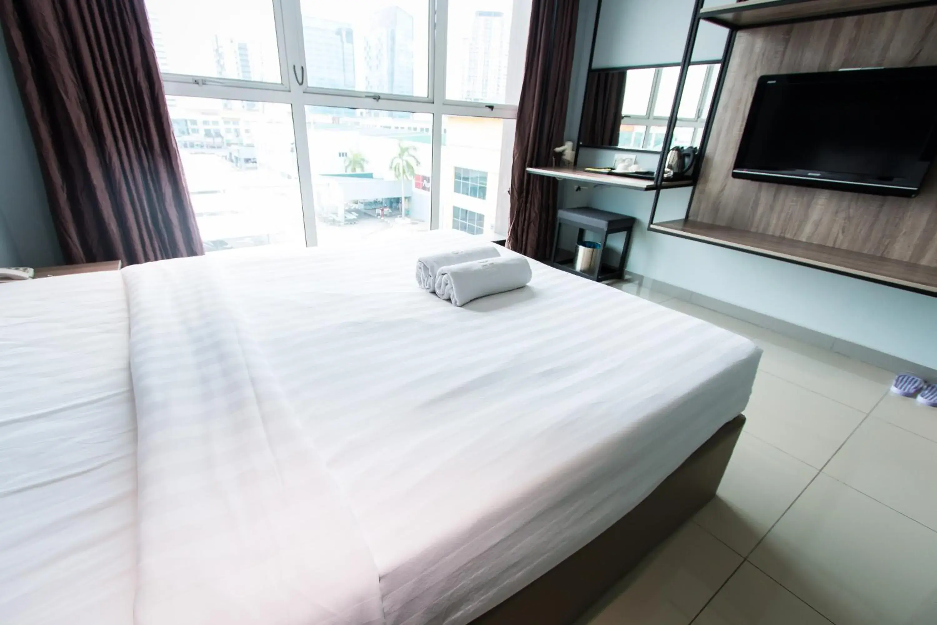 TV and multimedia, Bed in Hotel 99 Bandar Puteri Puchong