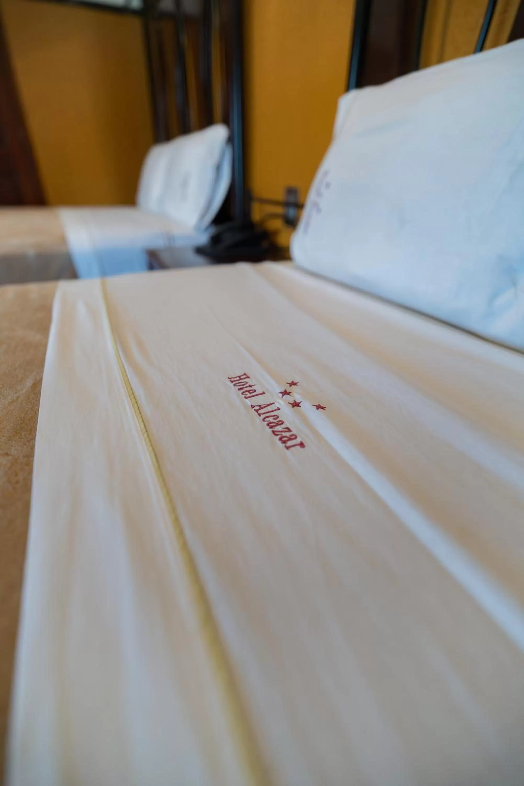 Bed in Hotel Alcazar - Guadalajara Centro Historico