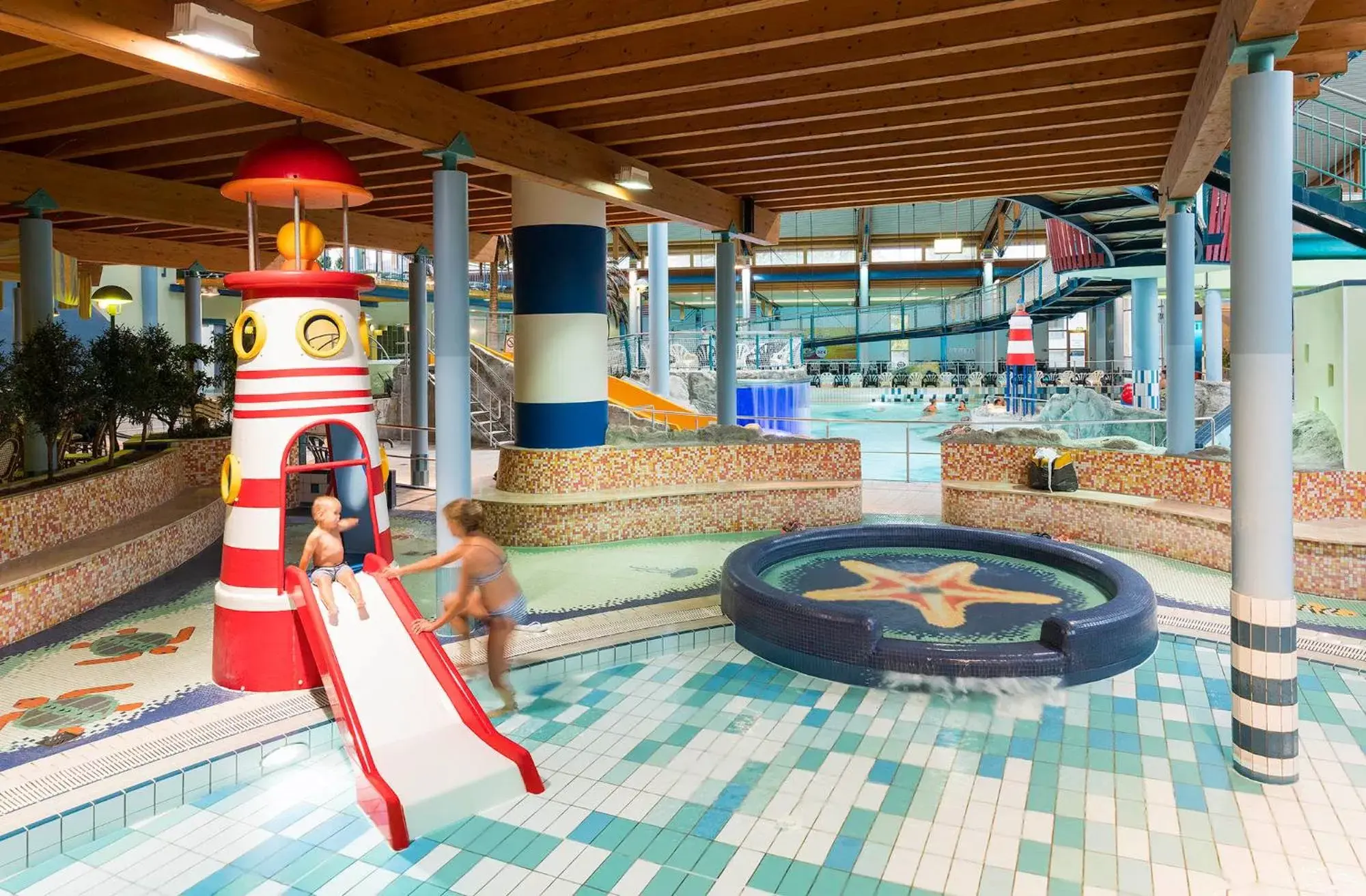 Swimming pool in WONNEMAR Resort-Hotel