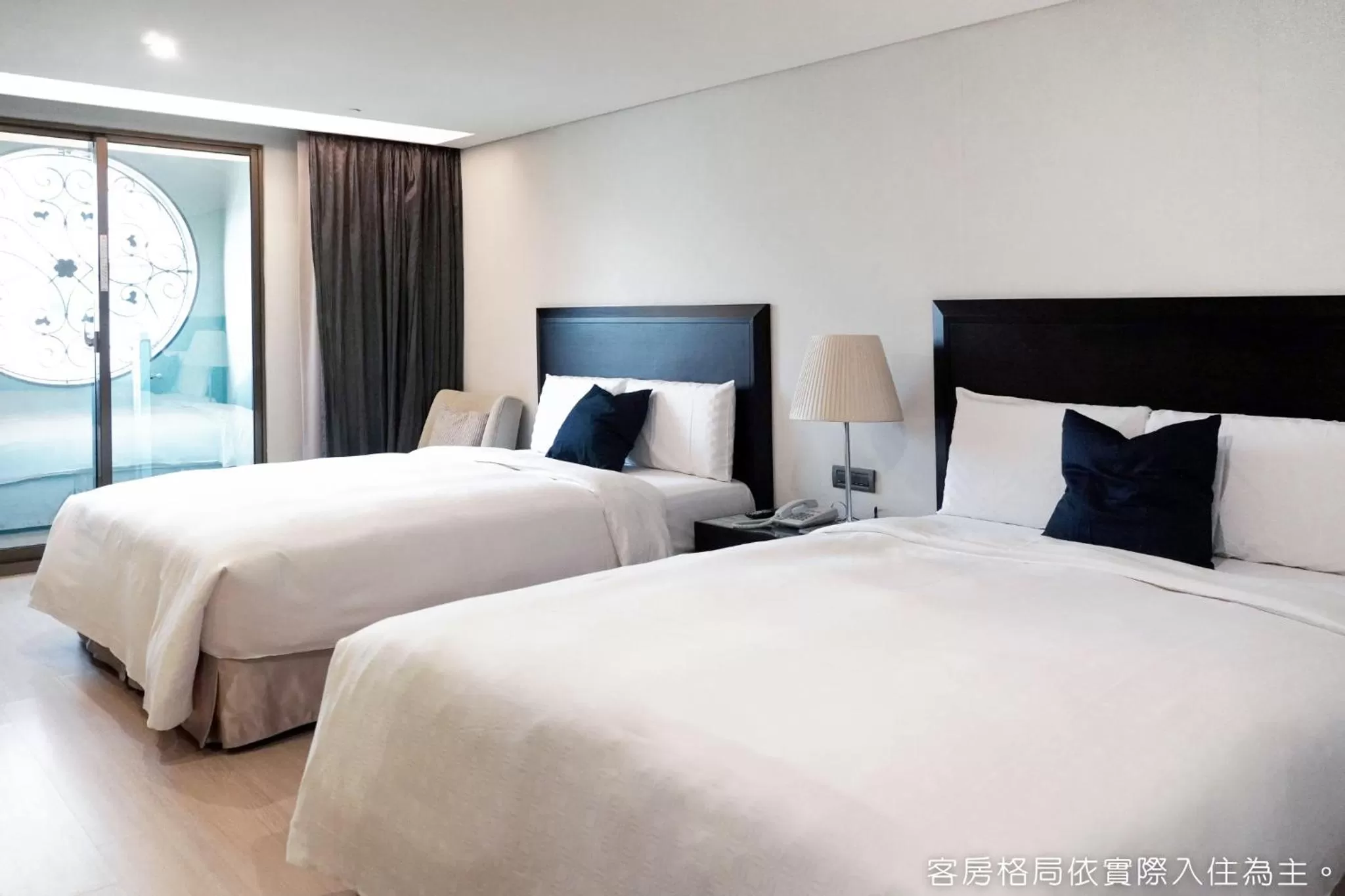 Bed in Talmud Hotel Kaohsiung LoveRiver