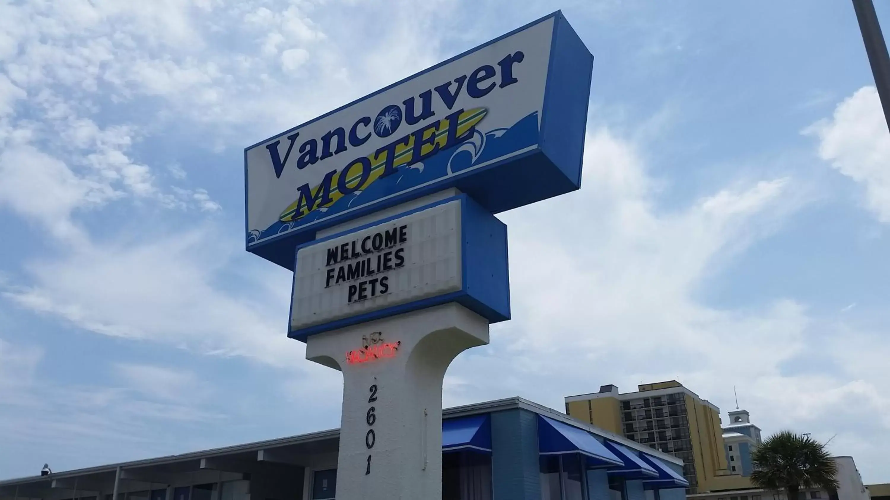 Property logo or sign in Vancouver Motel
