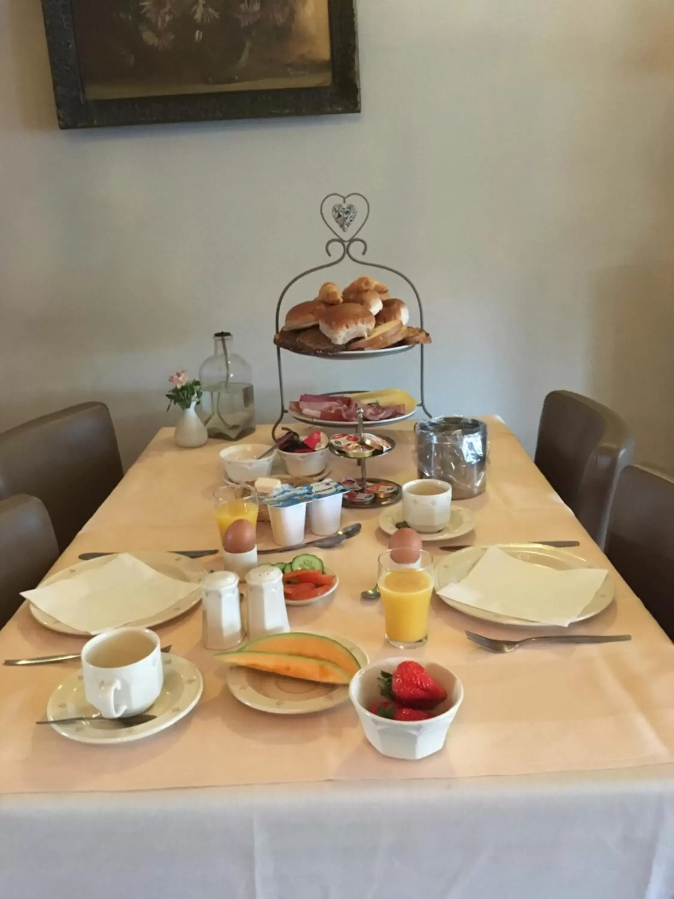 Breakfast, Restaurant/Places to Eat in Hotel Het Anker