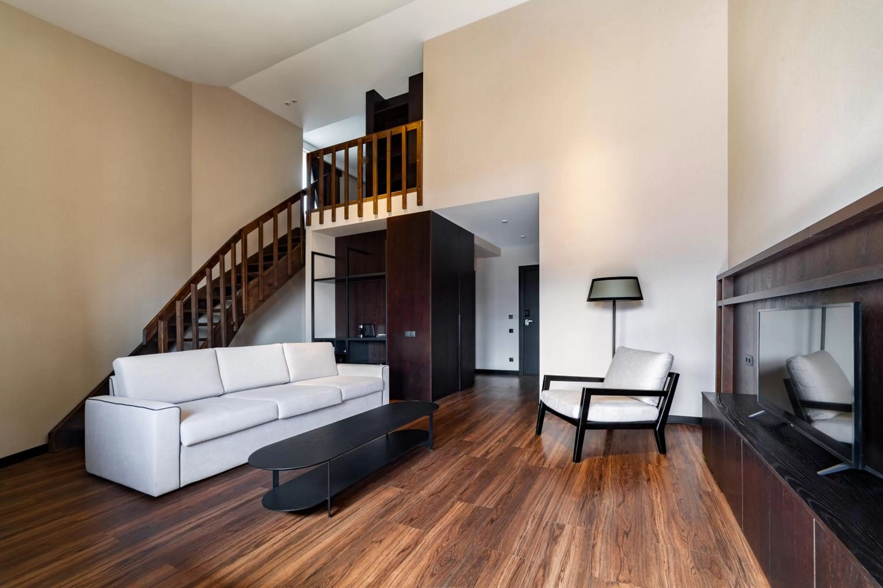 Living room in Marco Polo Hotel Gudauri