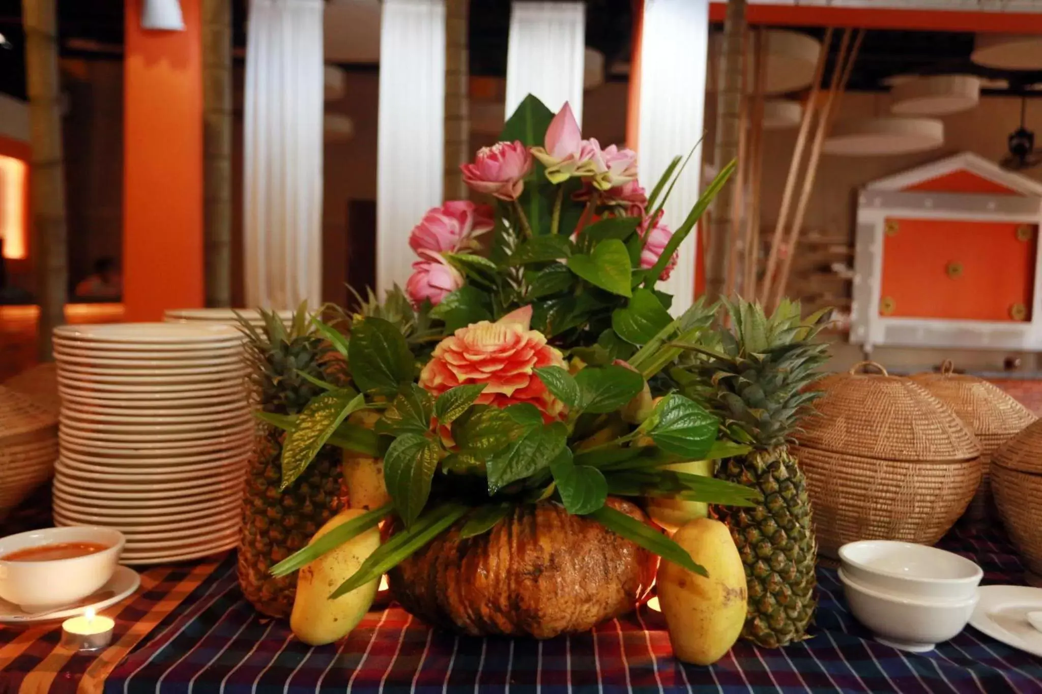 Restaurant/places to eat in Central Indochine D'angkor Hotel Restaurant/places to eat in Central Indochine D'angkor Hotel