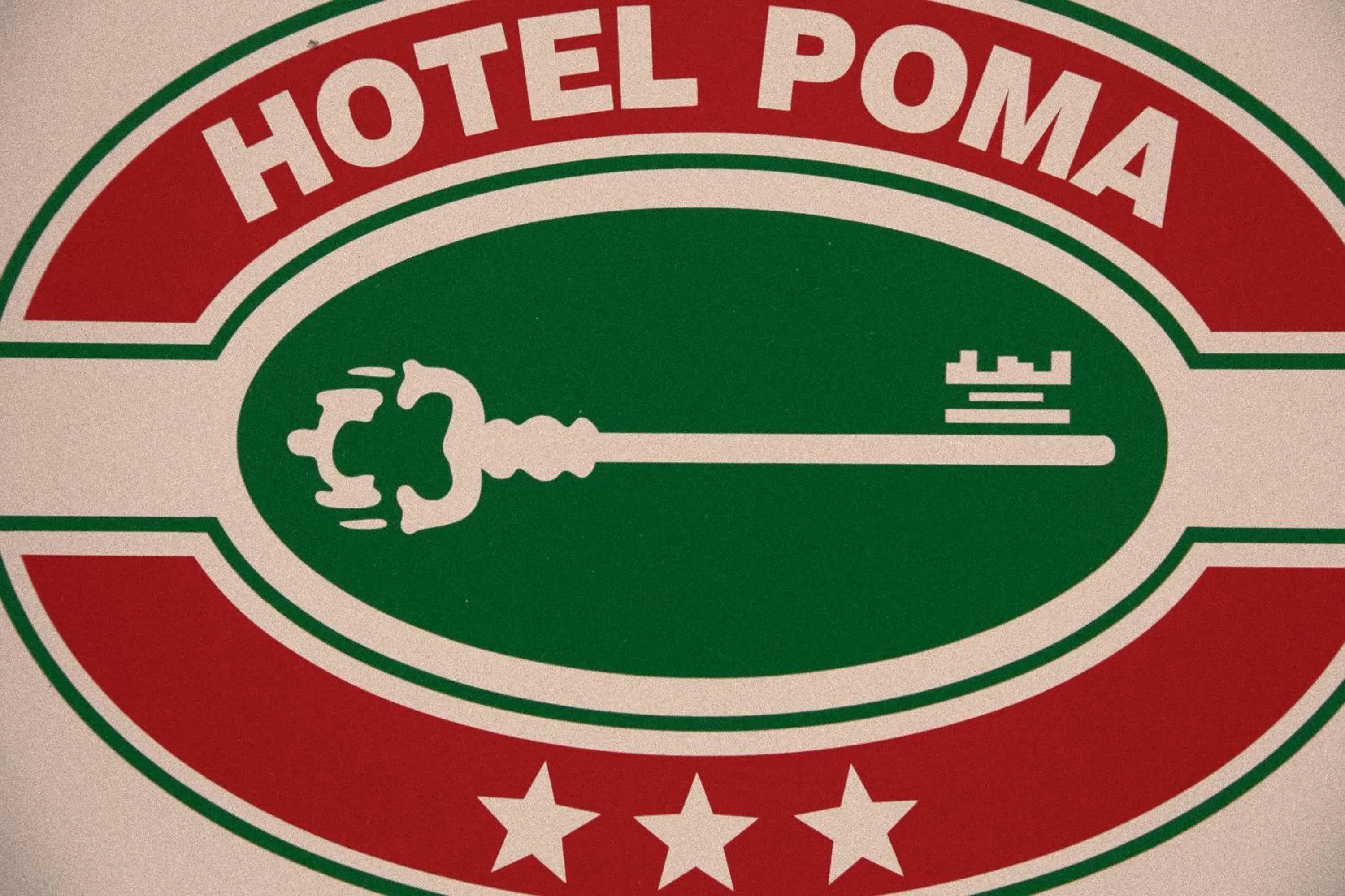 Property logo or sign in Hotel Poma