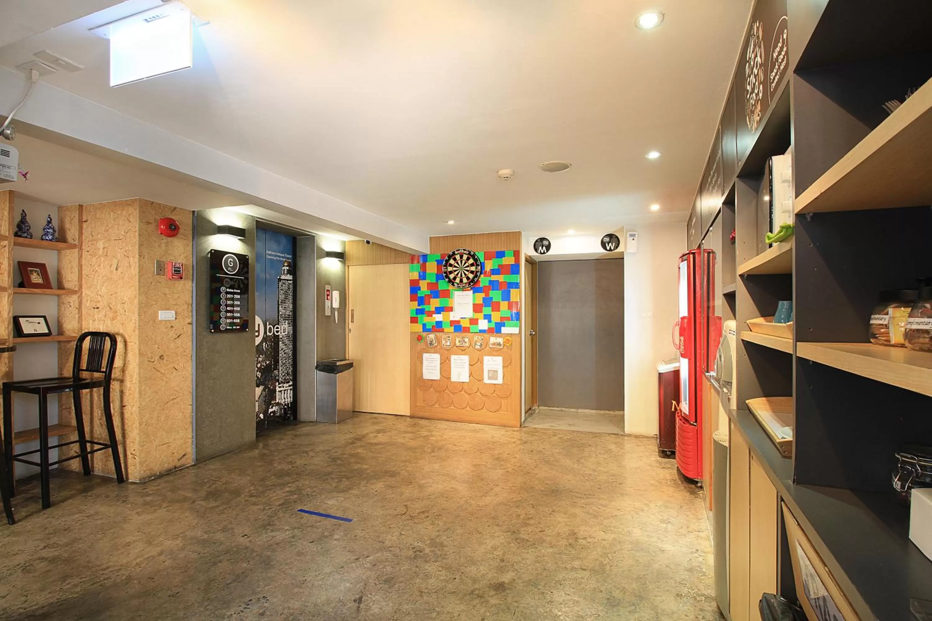 elevator in Mybed Sathorn Hotel