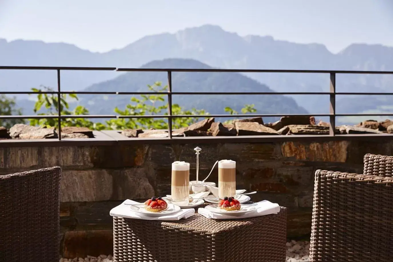 Balcony/Terrace in Kempinski Hotel Berchtesgaden