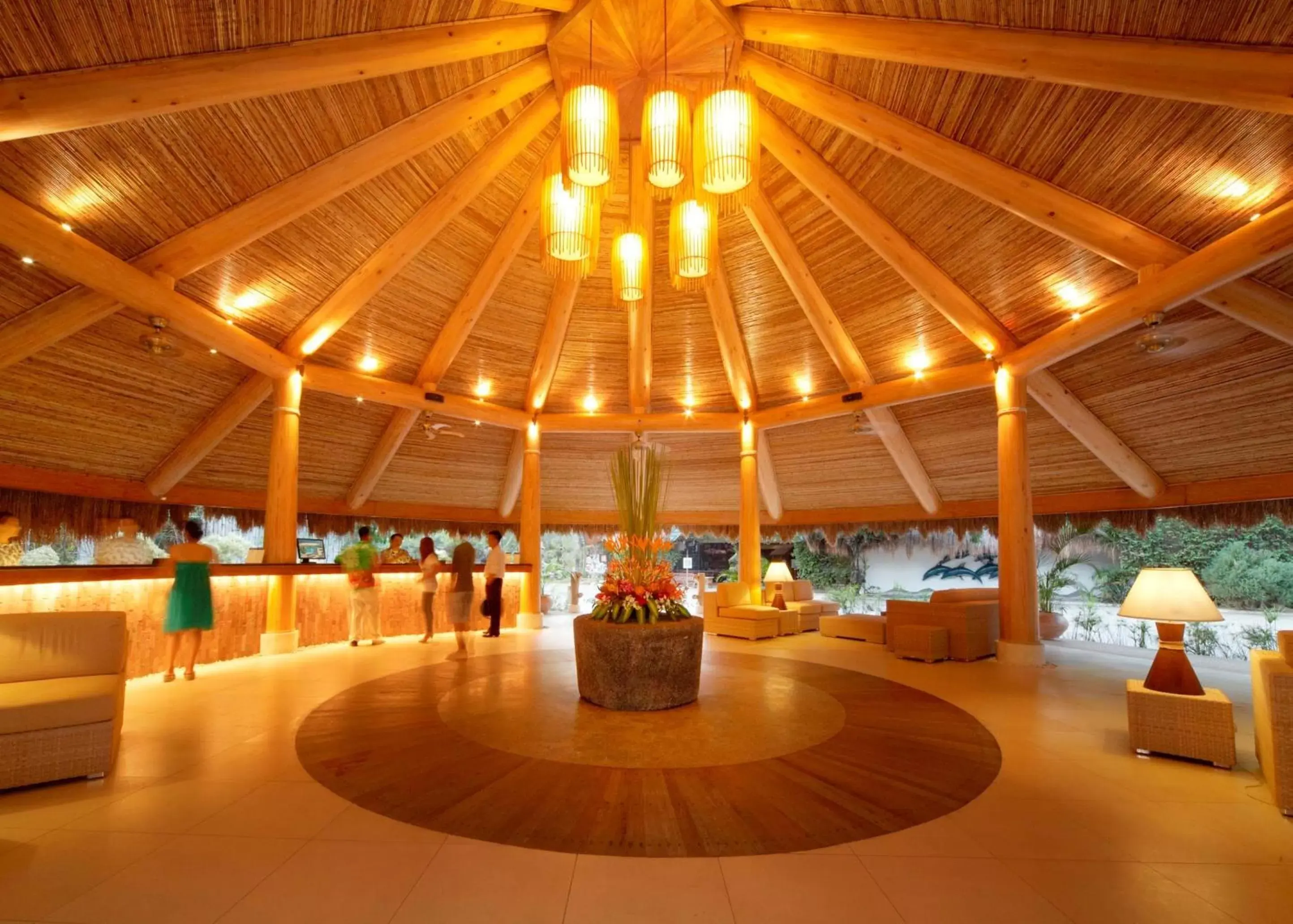 Lobby or reception in Bluewater Maribago Beach Resort