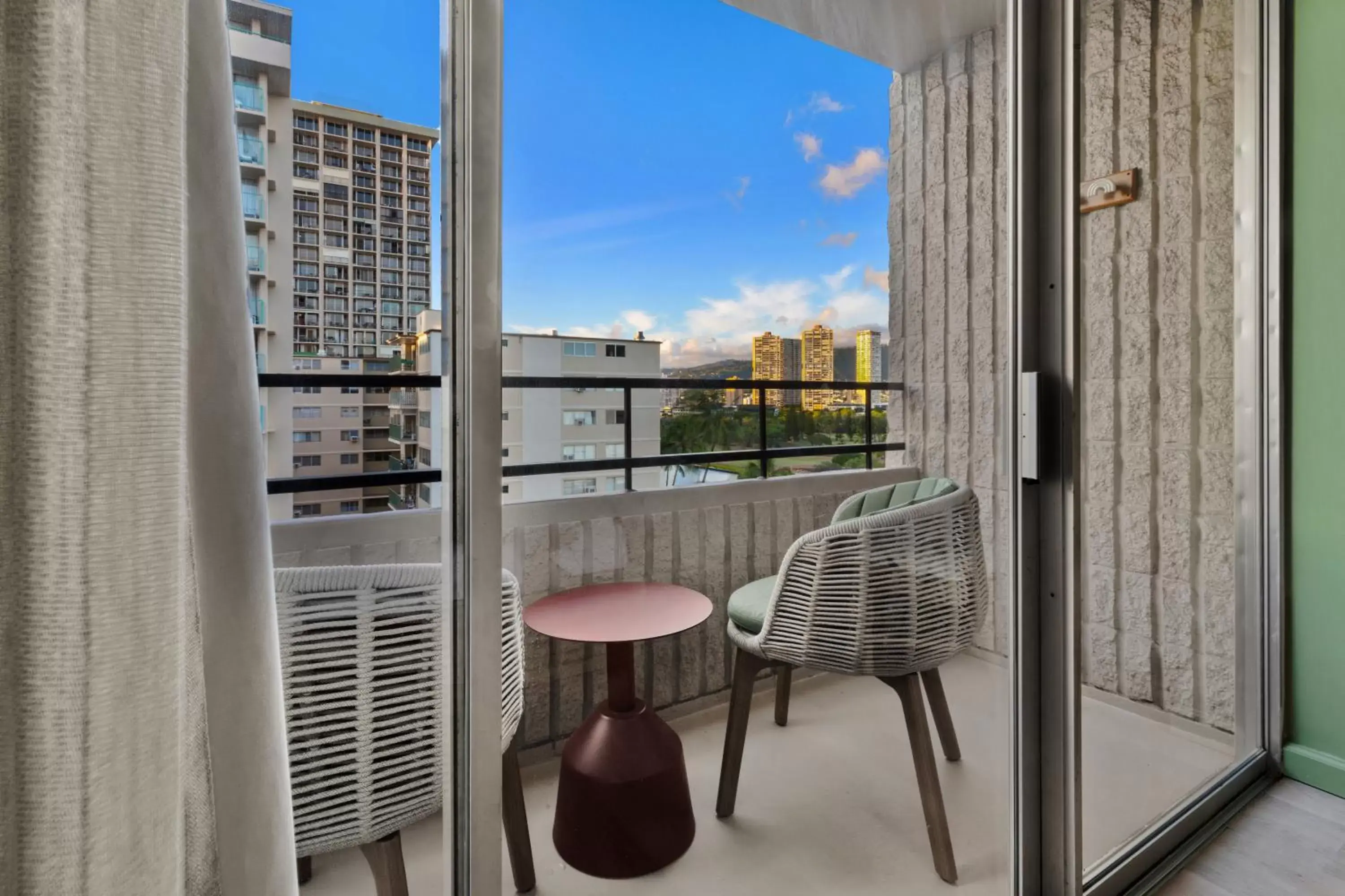View (from property/room), Balcony/Terrace in Wayfinder Waikiki