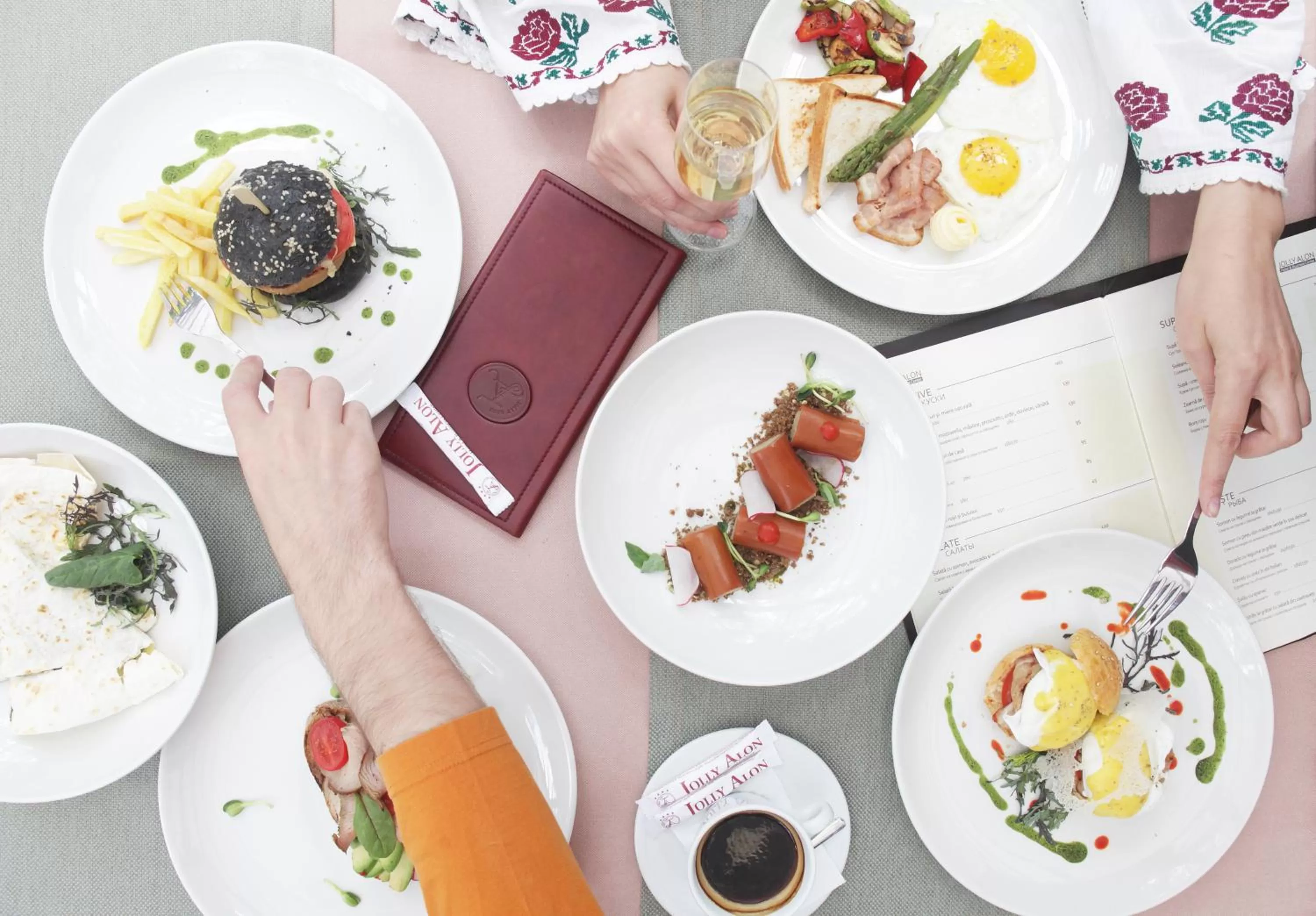 Breakfast in Jolly Alon Hotel