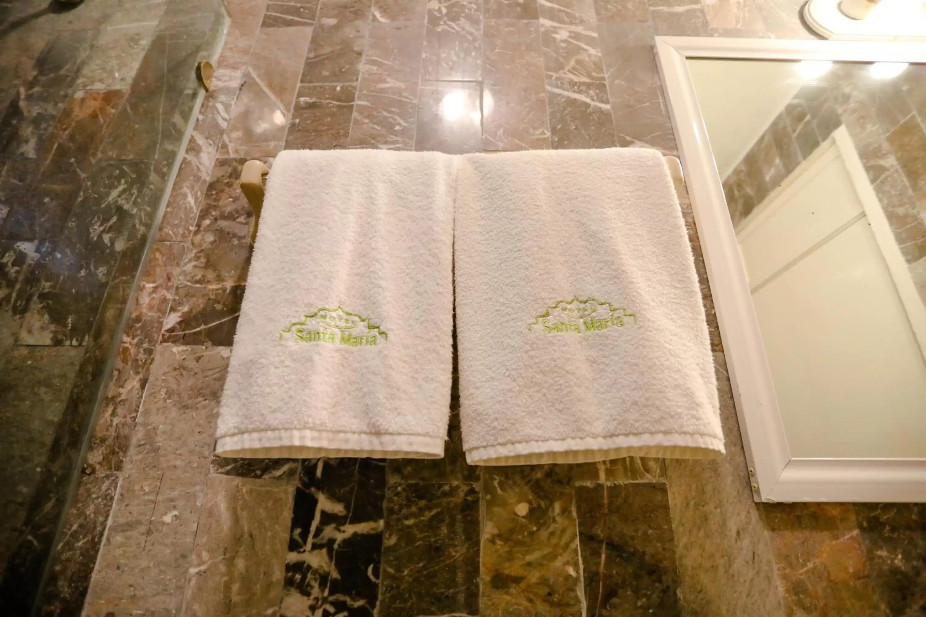 towels in Hotel Santa Maria