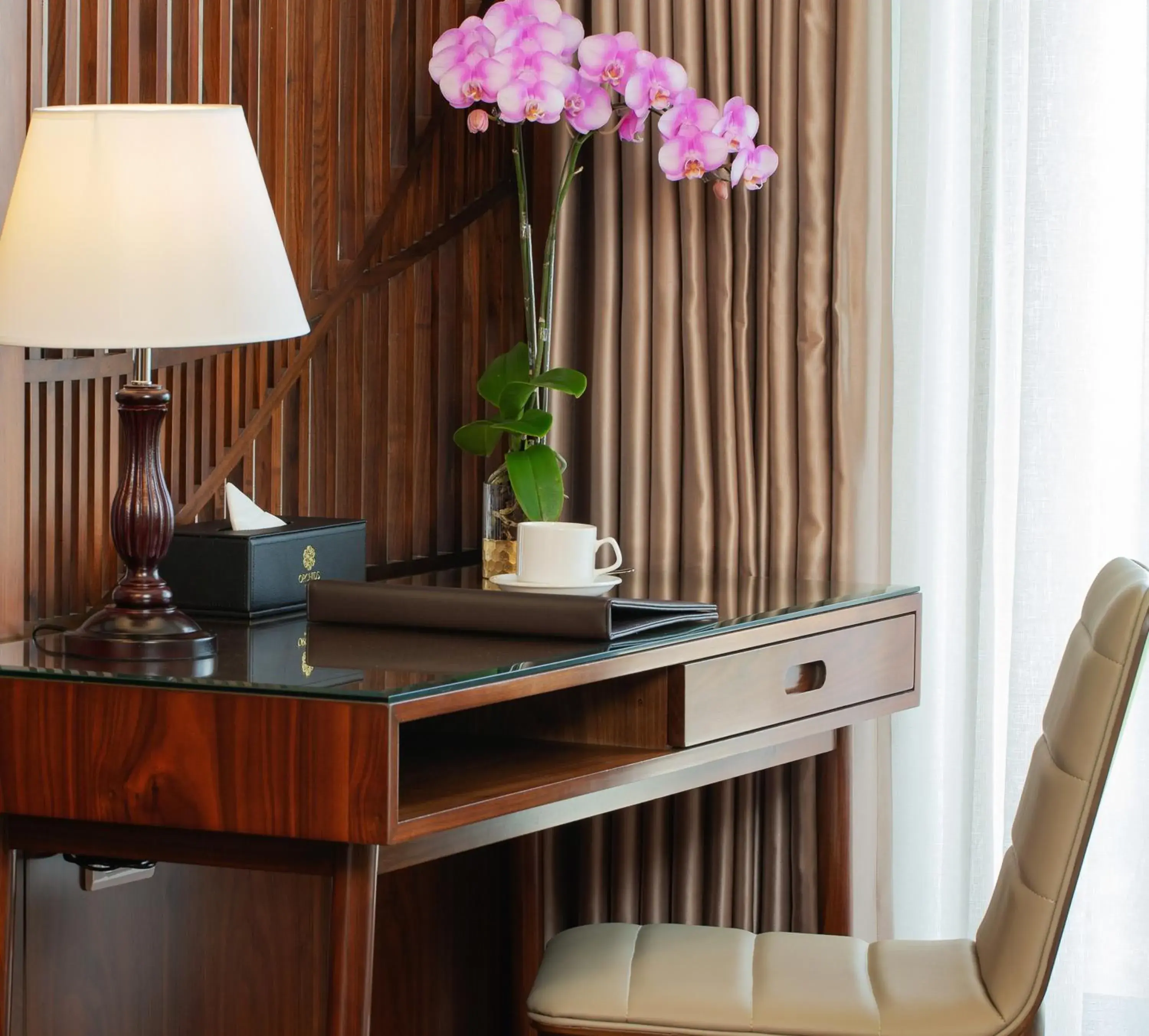 Area and facilities, TV/Entertainment Center in Orchids Saigon Hotel