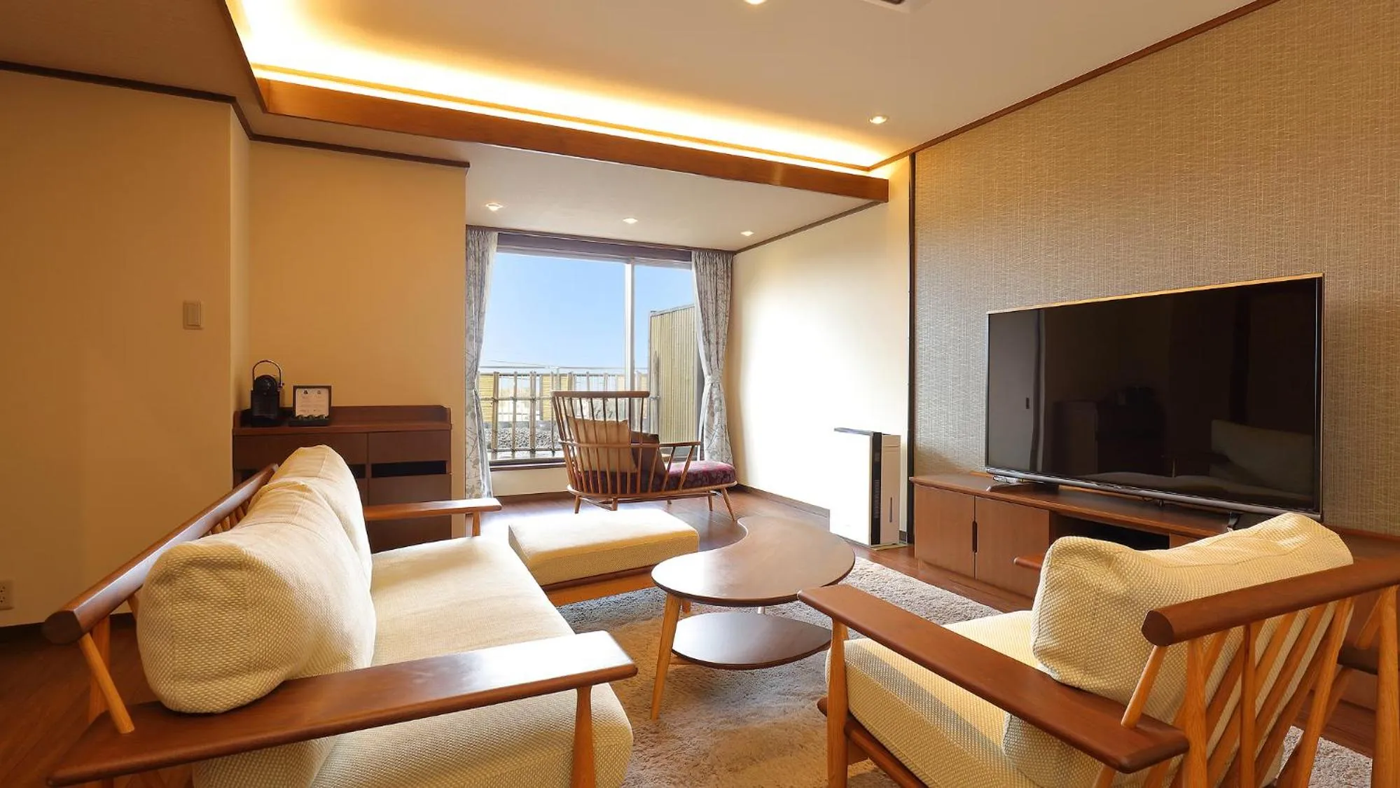 Living room in Arima Onsen Taketoritei Maruyama