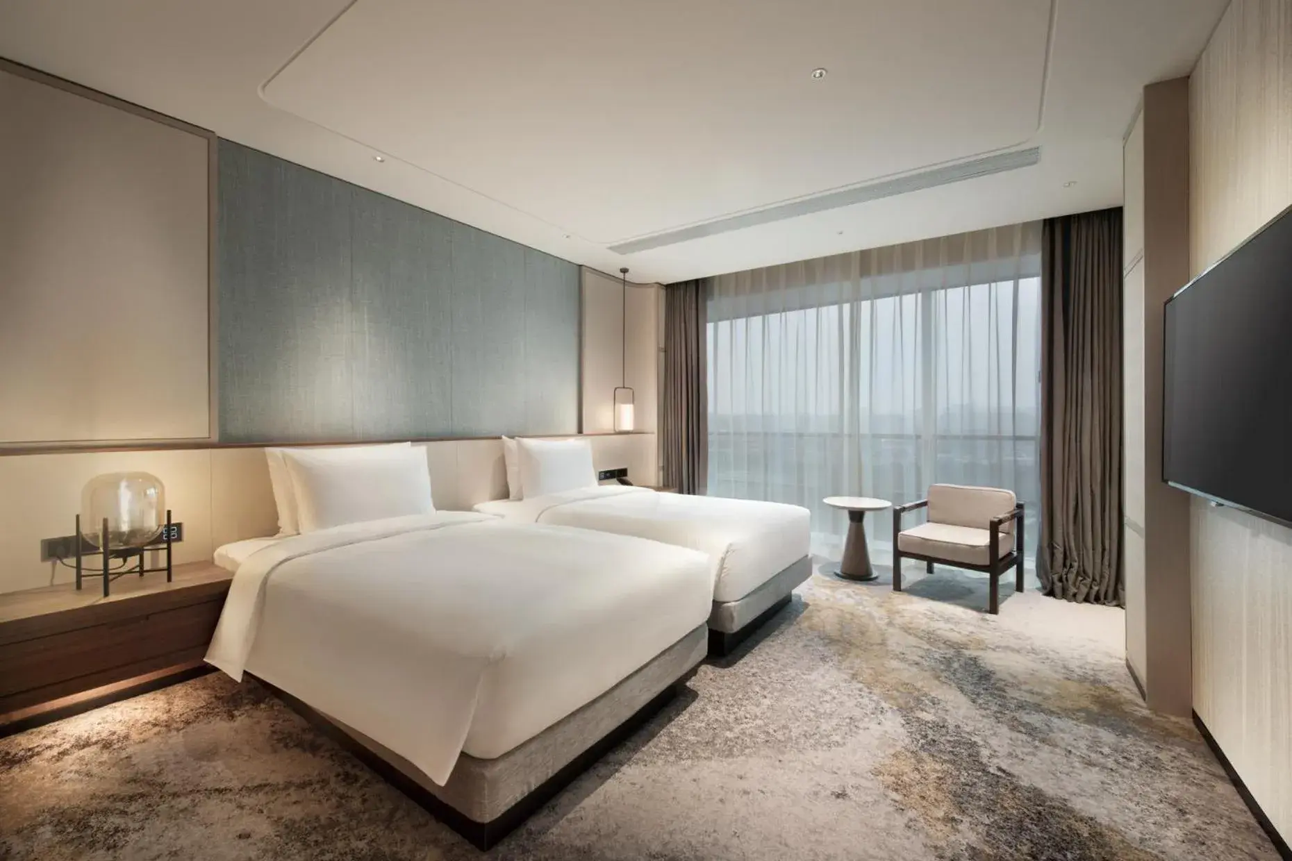 Bedroom, Bed in Hyatt Place Taiyuan Longcheng