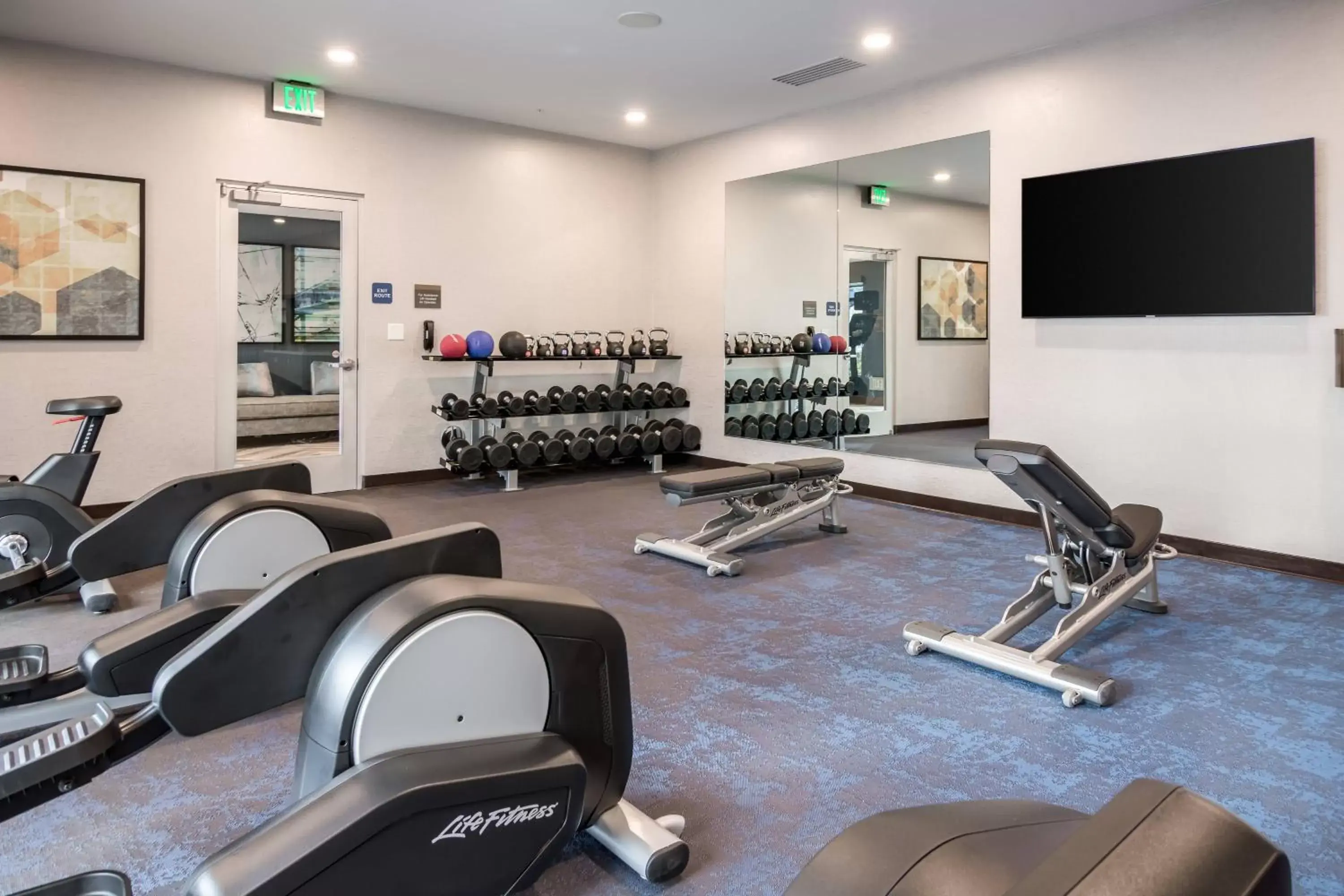 Fitness centre/facilities, Fitness Center/Facilities in Residence Inn by Marriott San Jose North/Silicon Valley
