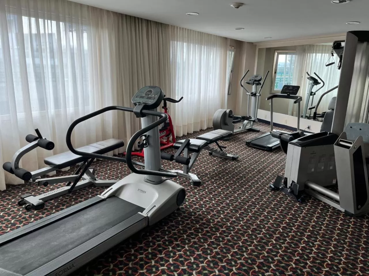 Fitness centre/facilities in Hotel Scala Magna