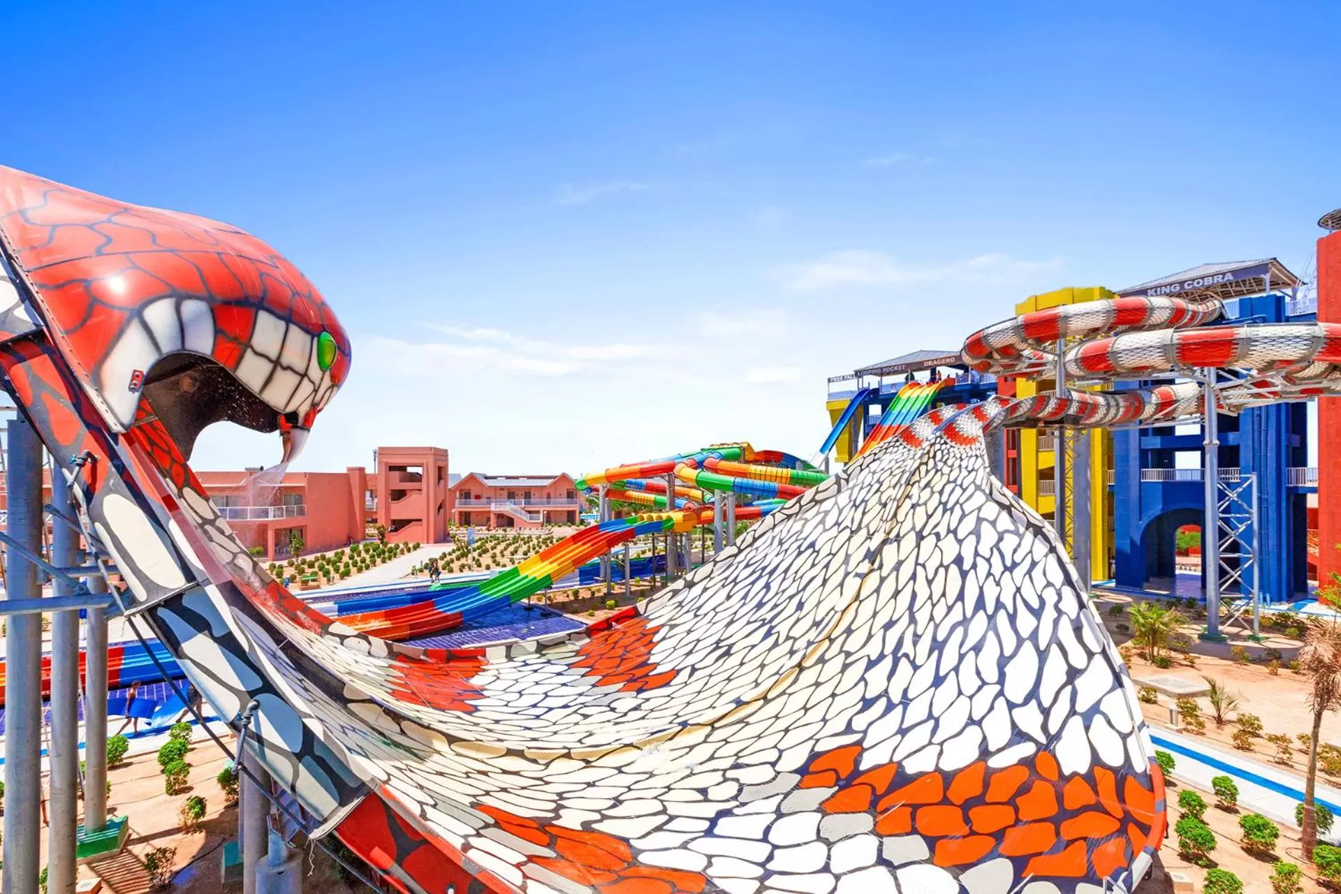 Aqua park in Neverland City Hurghada - Pickalbatros