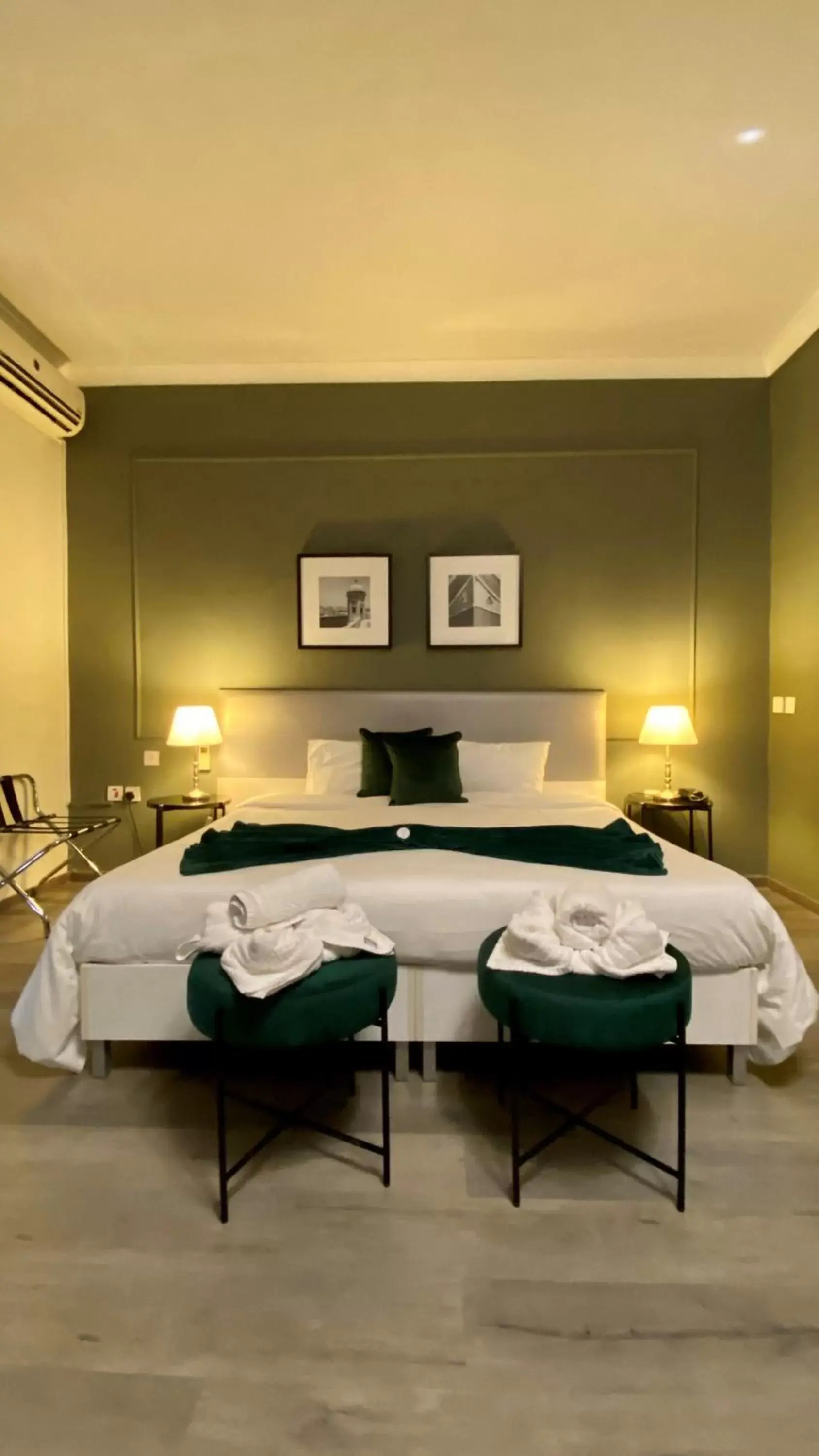 Bed in Sliema Marina Hotel