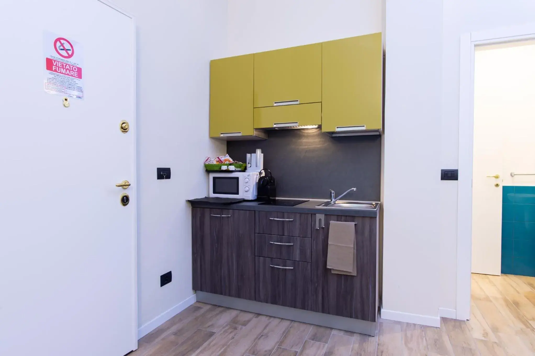 Kitchen or kitchenette, Kitchen/Kitchenette in Aparthotel Porta Nuova