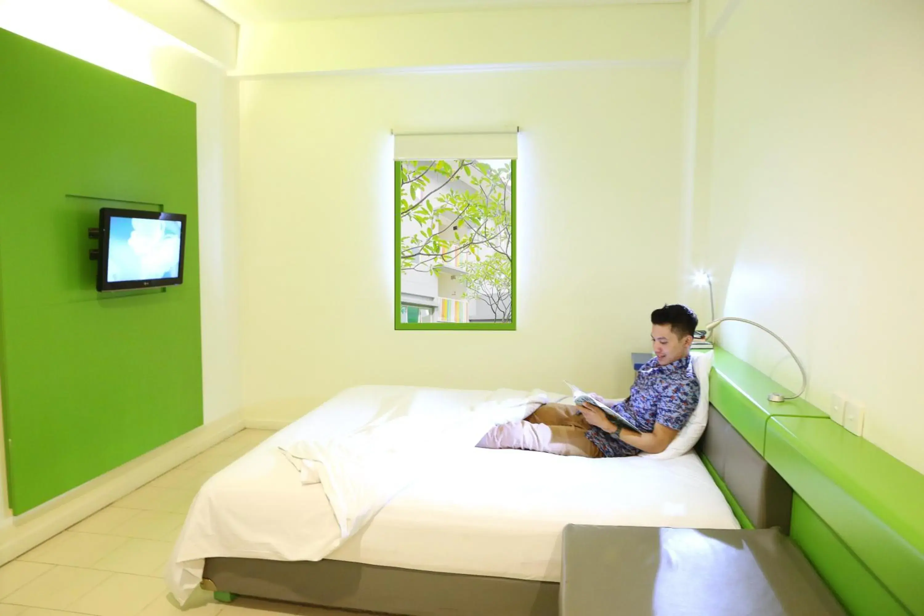 Bedroom in Pop! Hotel Sangaji Yogyakarta
