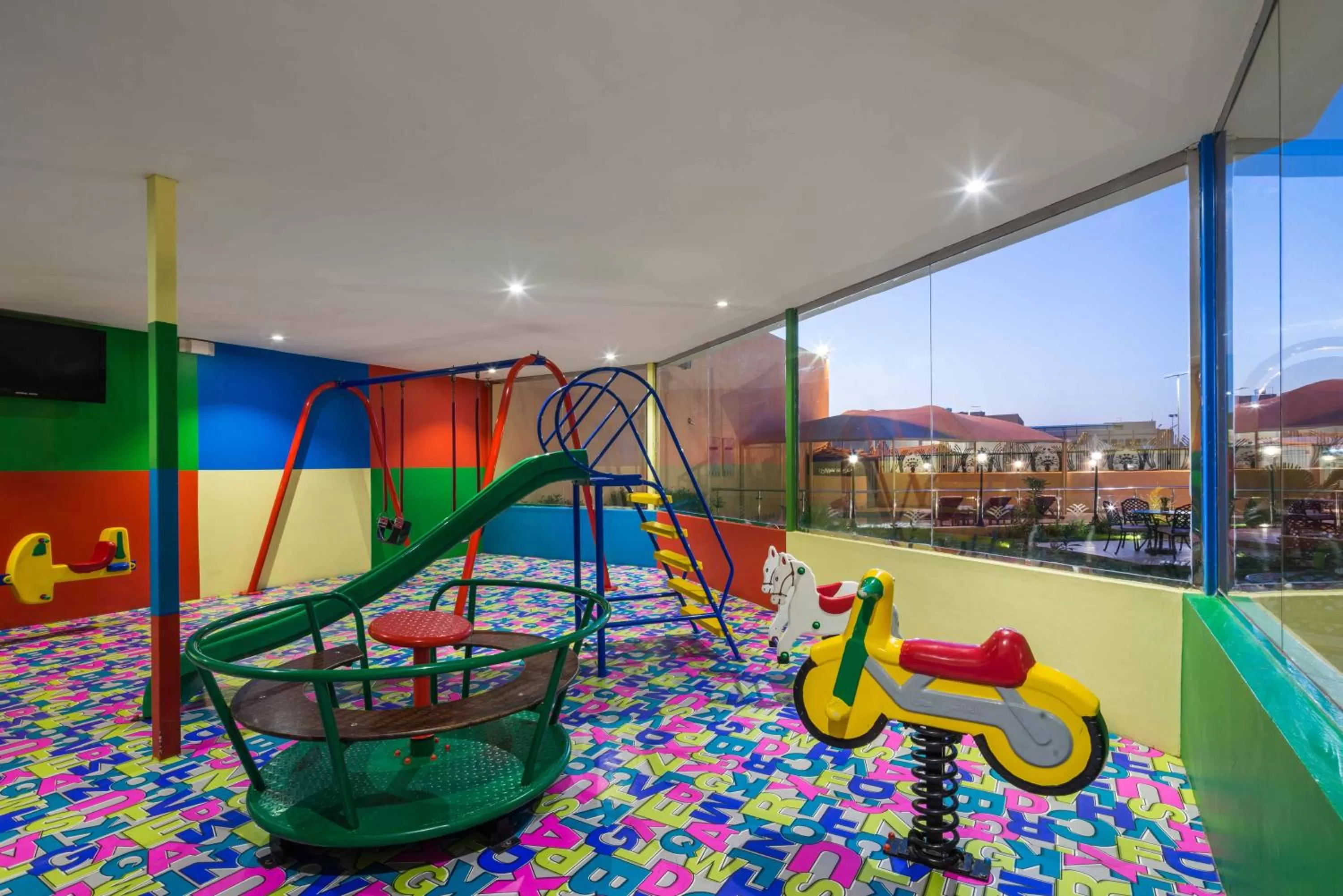 Children play ground in Boudl Al Maidan