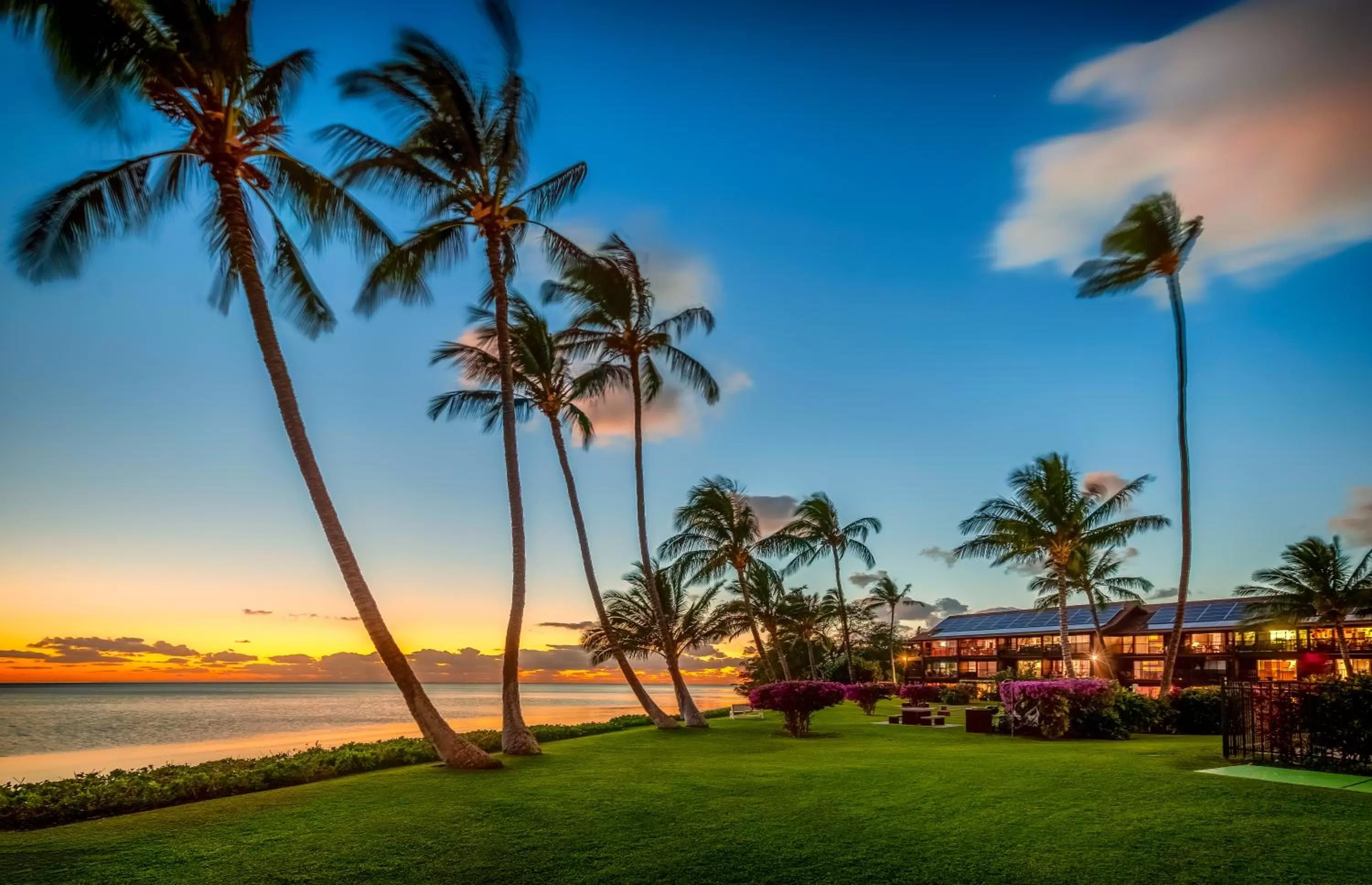 Beach in Castle at Moloka'i Shores