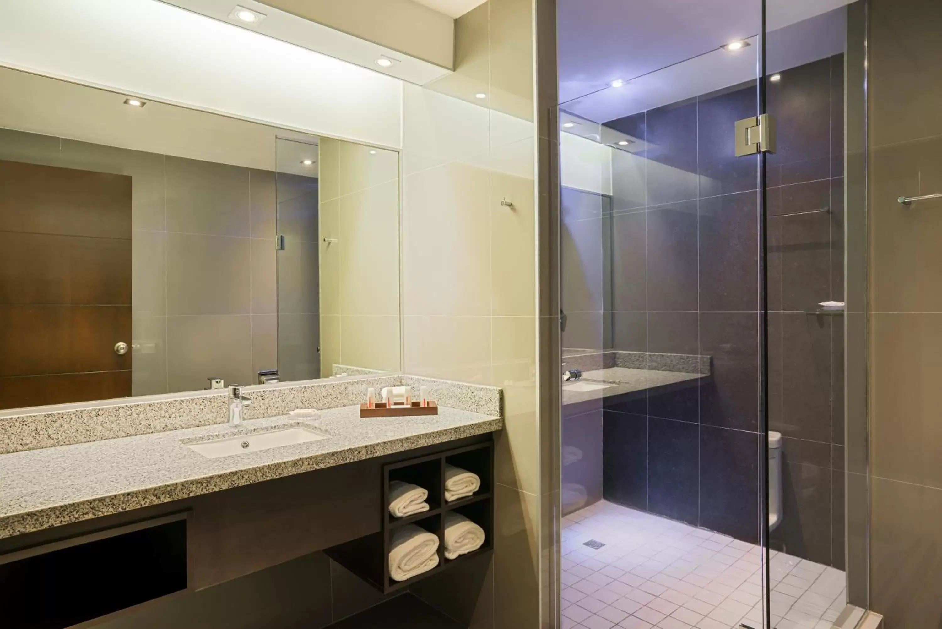 Shower, Bathroom in Ramada Plaza by Wyndham Panama Punta Pacifica