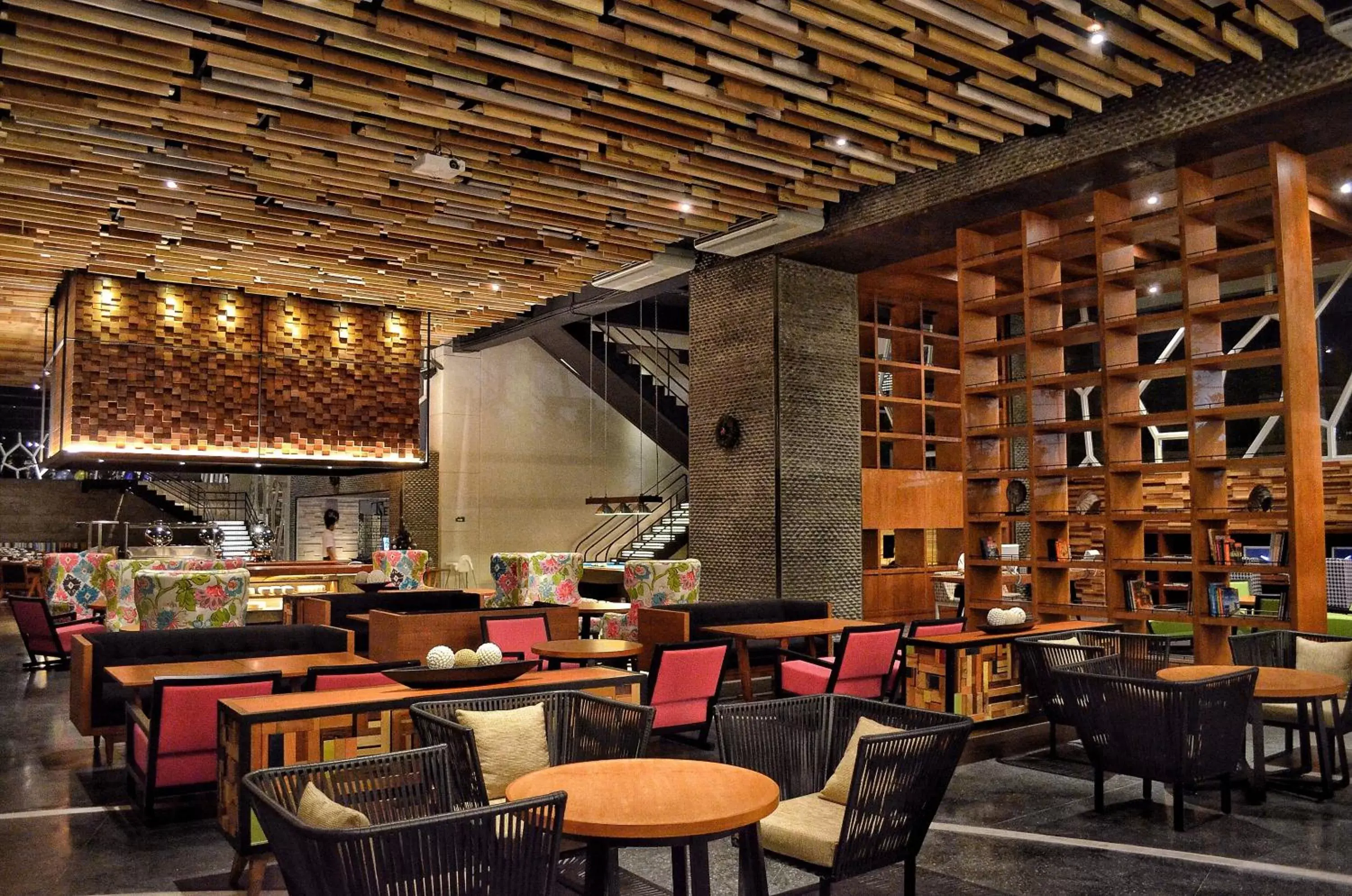 Library, Restaurant/Places to Eat in TS SUITES Seminyak Bali