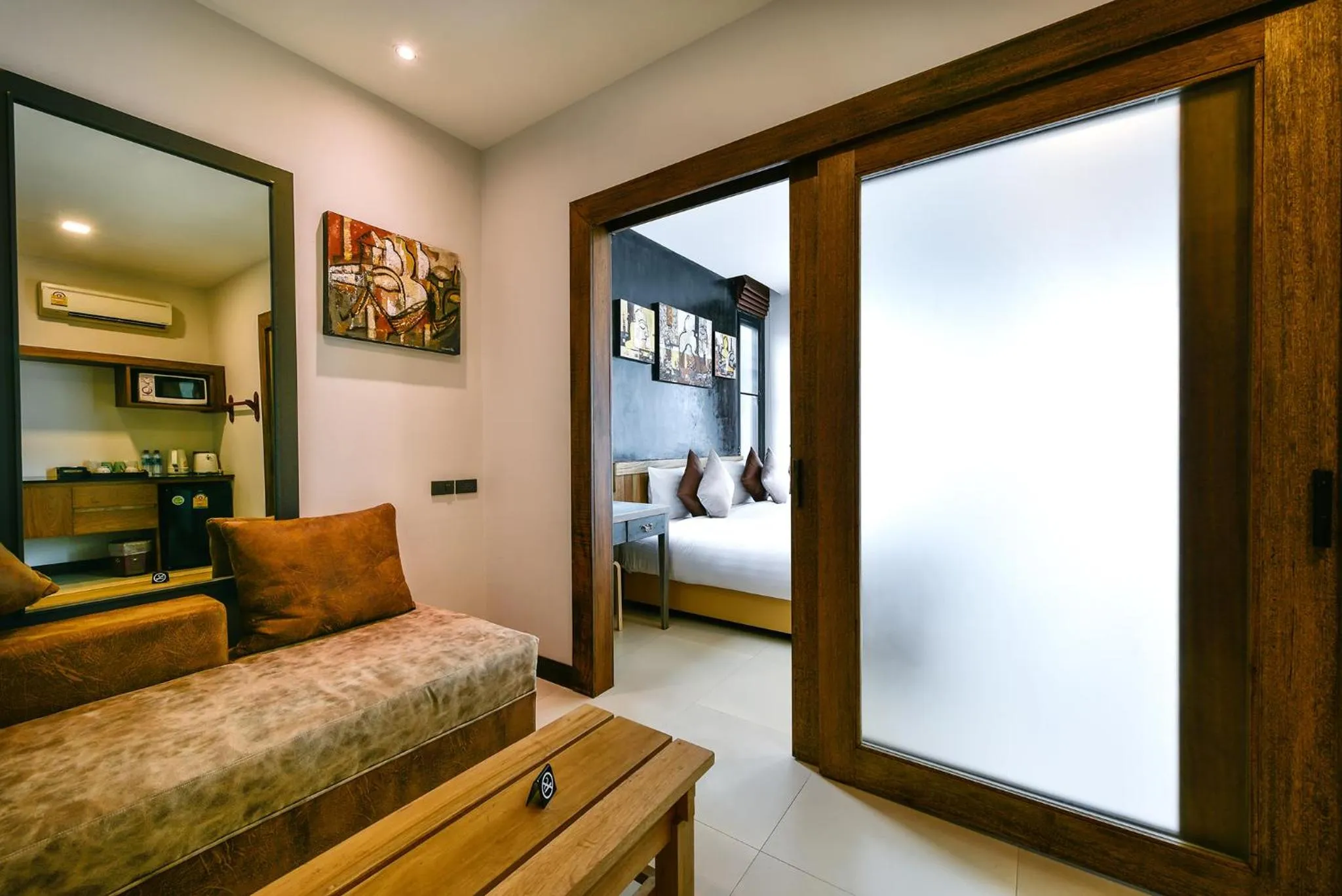 Bed in Casa Bella Phuket