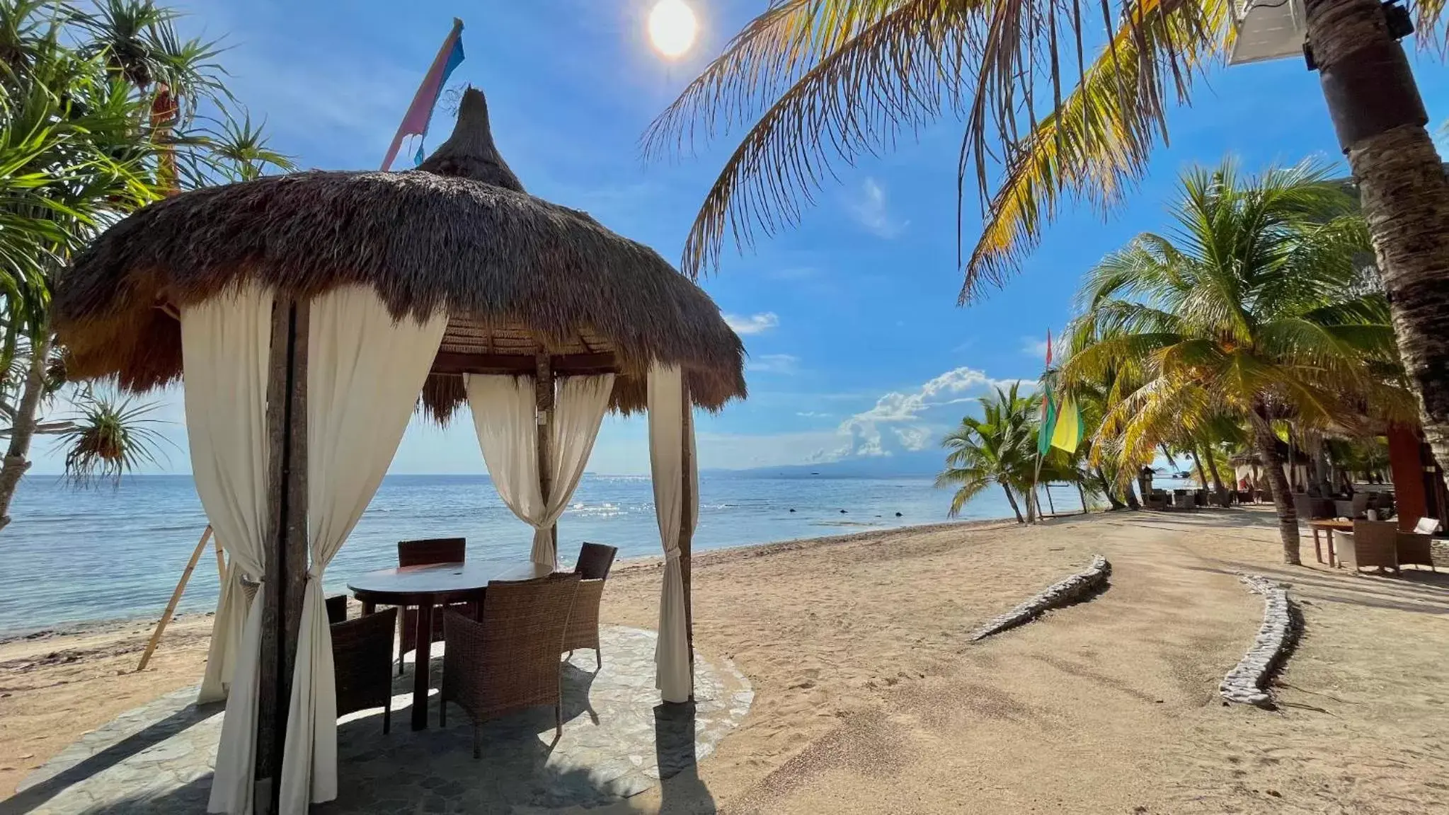 Beach in Coco Grove Beach Resort, Siquijor Island