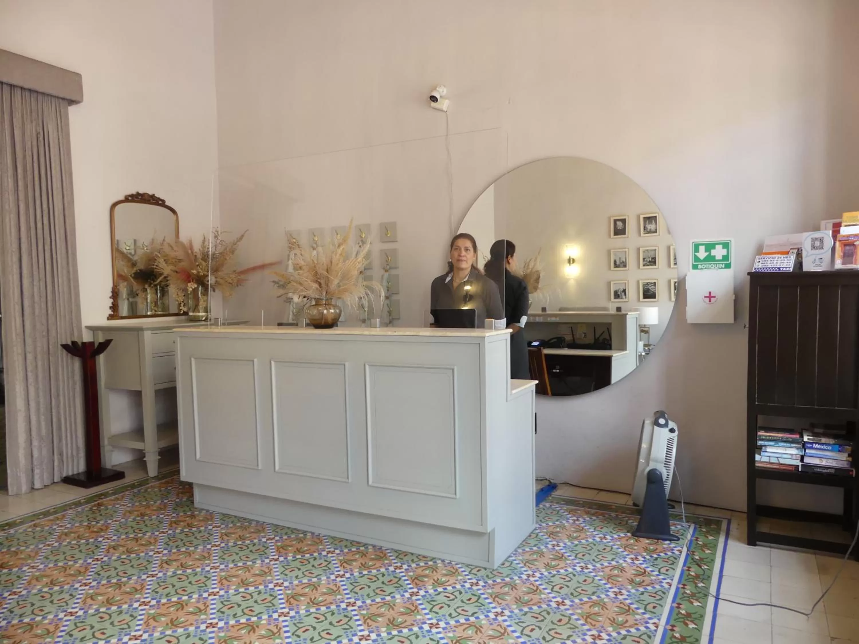 Lobby or reception in Casa Valladolid Boutique Hotel