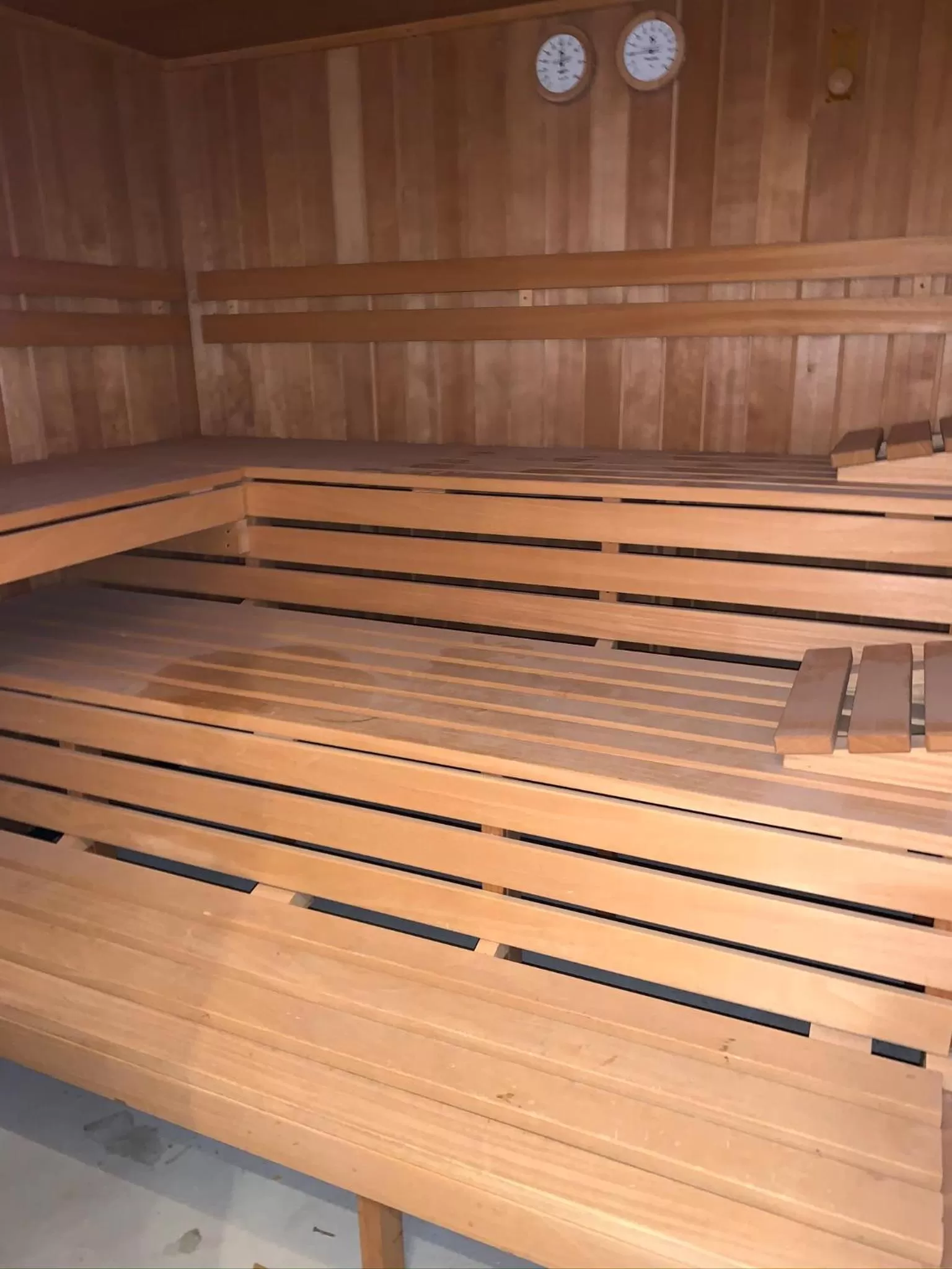 Sauna in Park-Lodge Am Rohrbusch