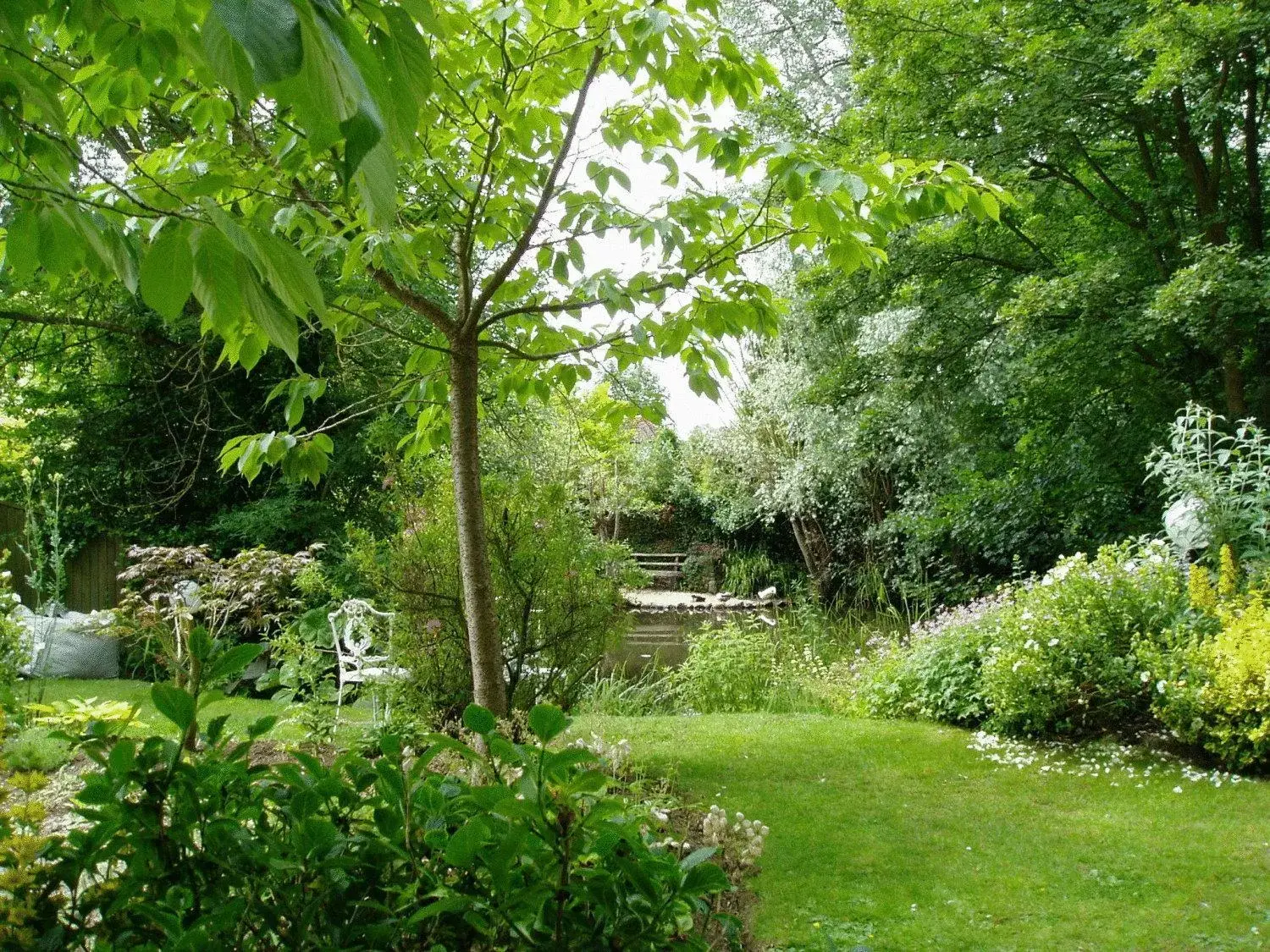 Garden view, Garden in The Chequers Inn