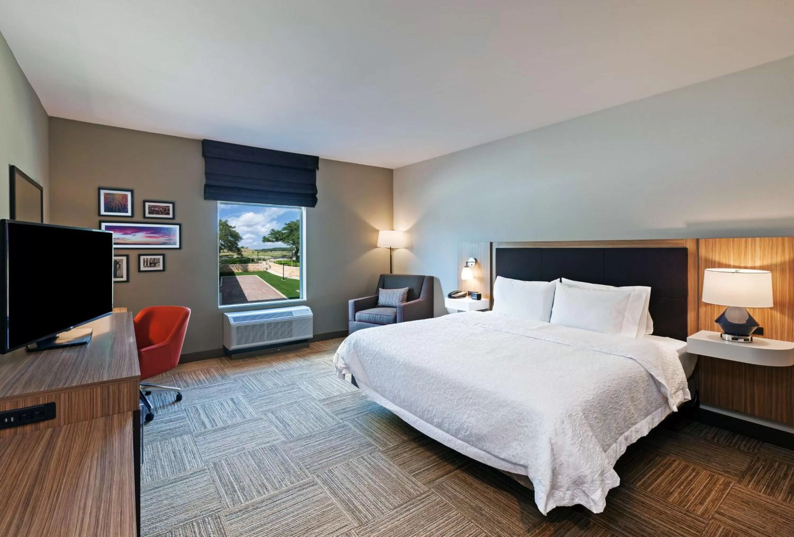 Bedroom, Bed in Hampton Inn By Hilton Bulverde Texas Hill Country