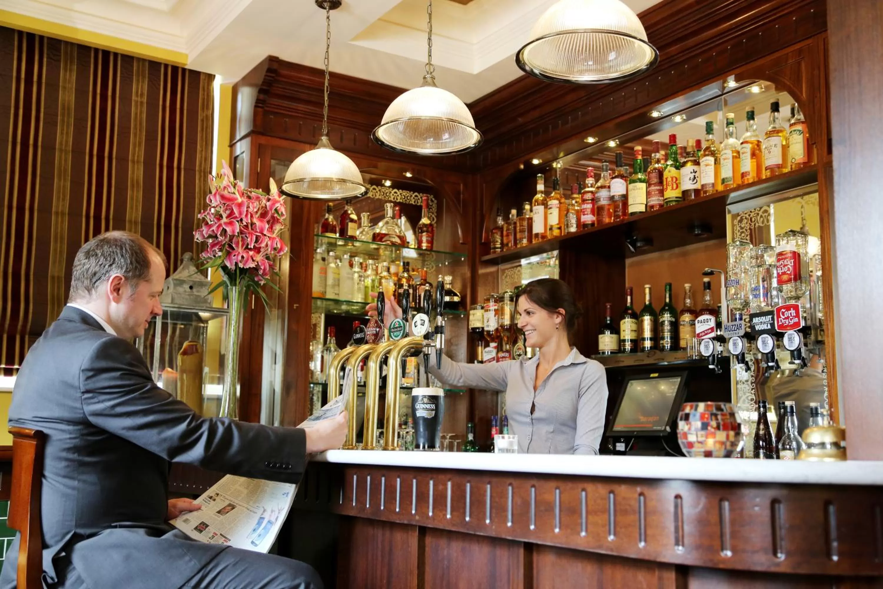 Lobby or reception in West Cork Hotel