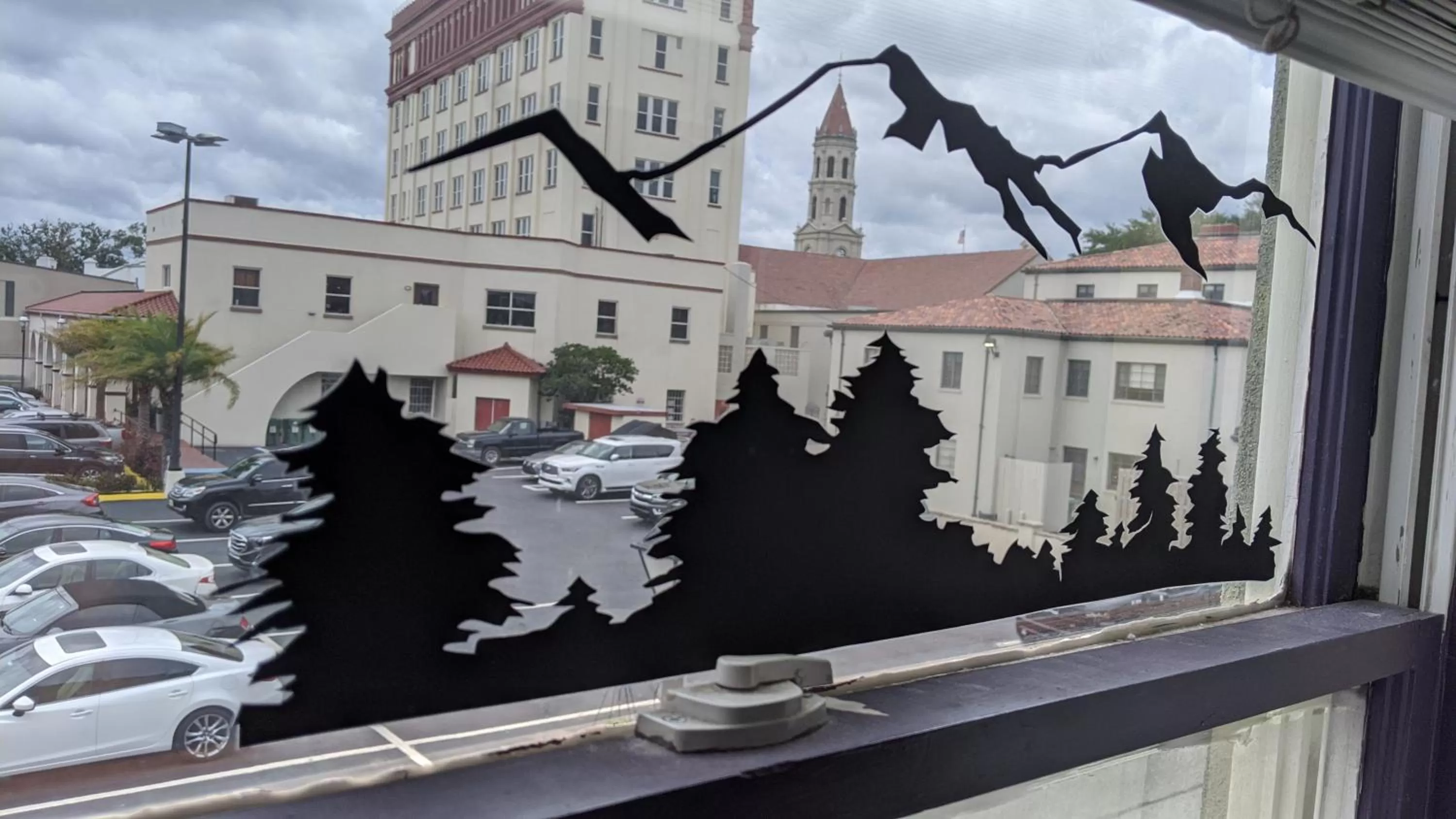 Decorative detail in The Pirate Haus Inn