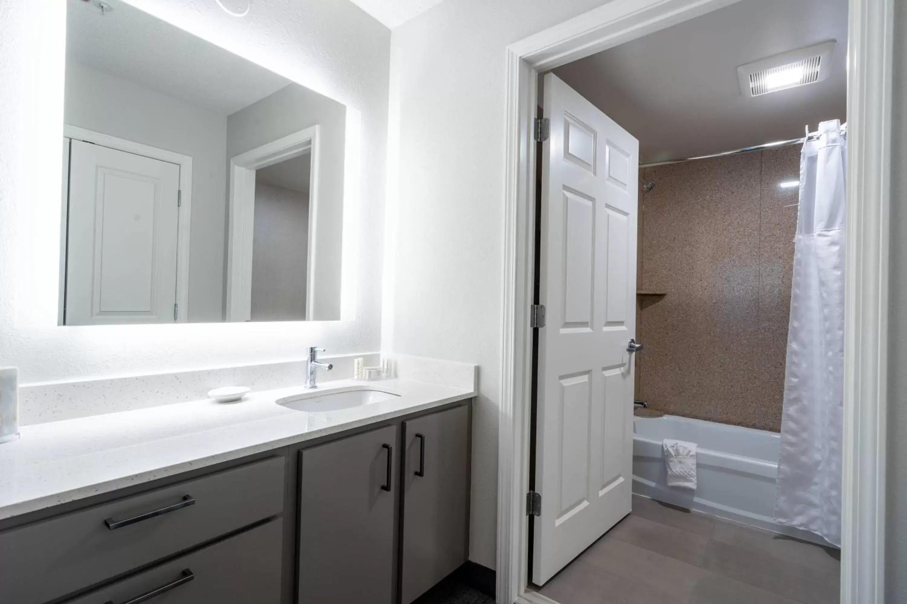 Bathroom in Residence Inn by Marriott Princeton at Carnegie Center