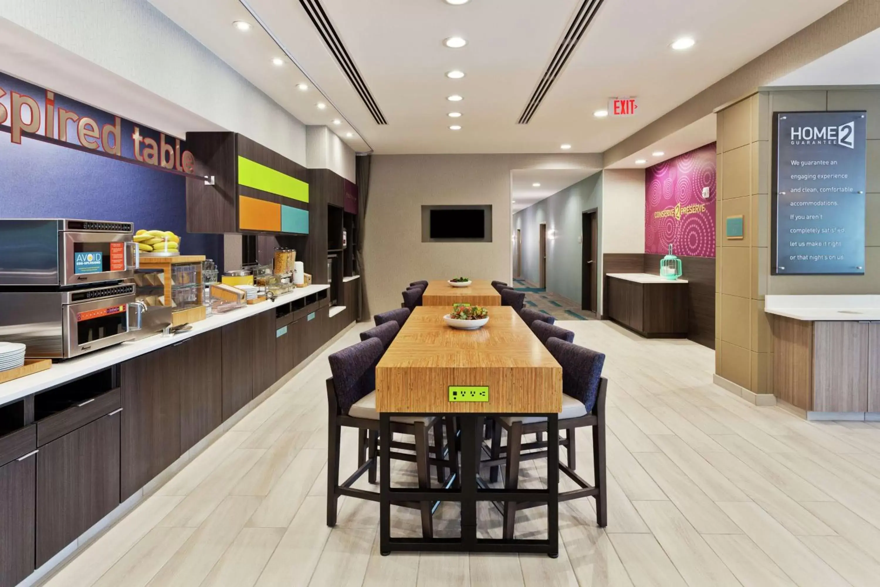 Dining area, Restaurant/Places to Eat in Home2 Suites By Hilton Birmingham Colonnade