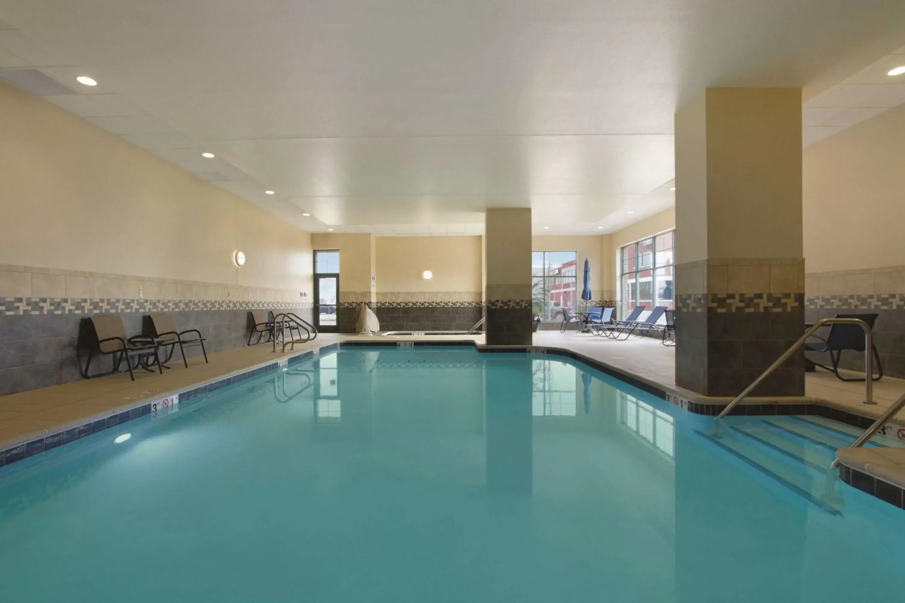 Pool view, Swimming Pool in Hilton Garden Inn Oklahoma City/Bricktown