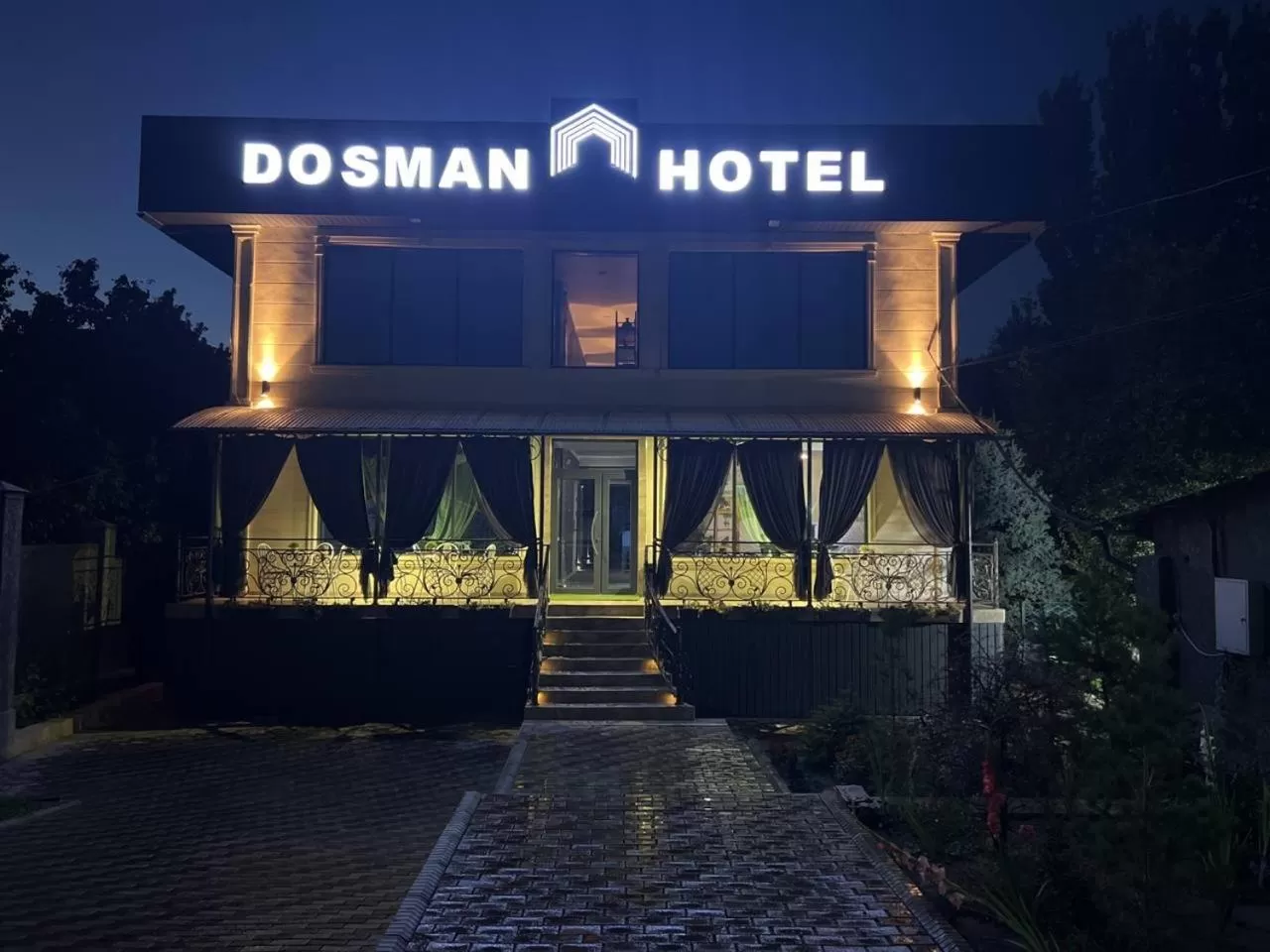Property building in Dosman Hotel Bishkek