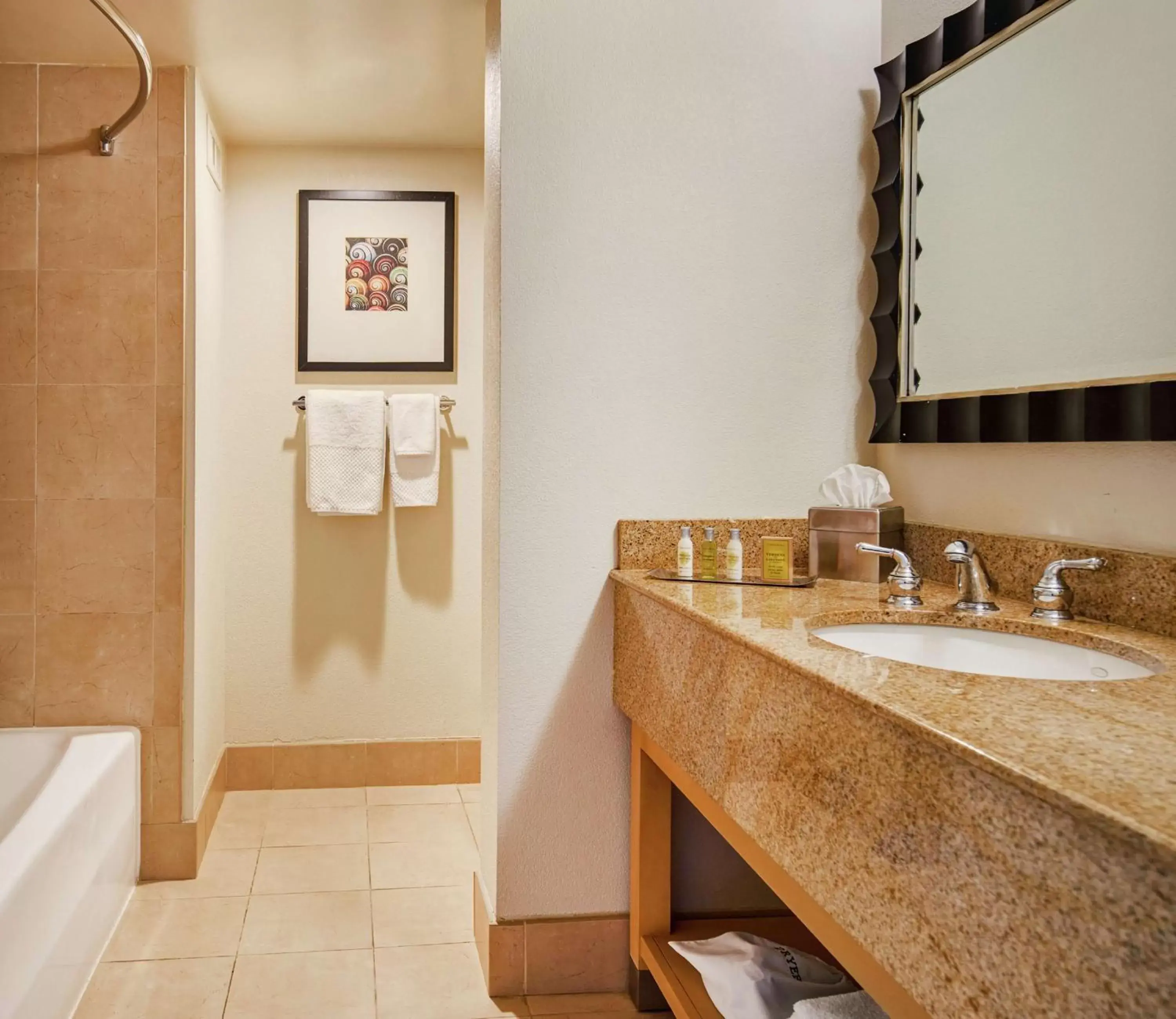 Bathroom in DoubleTree by Hilton Hotel Berkeley Marina