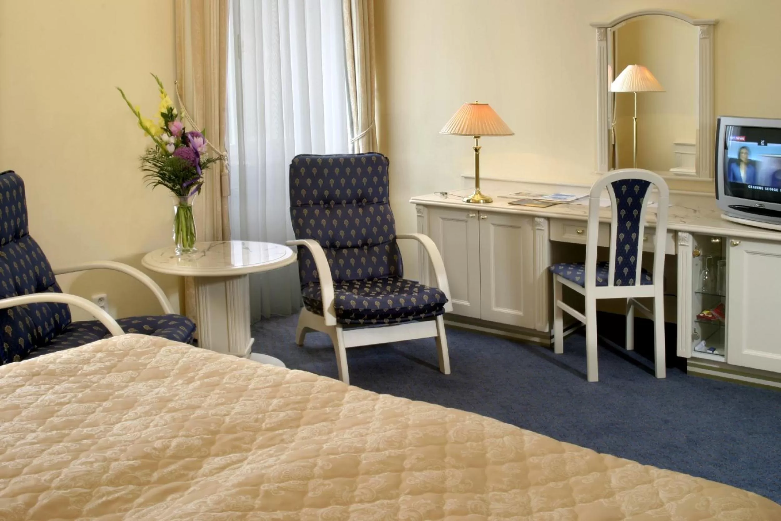 Decorative detail, Bed in Ensana Hotel Pacifik