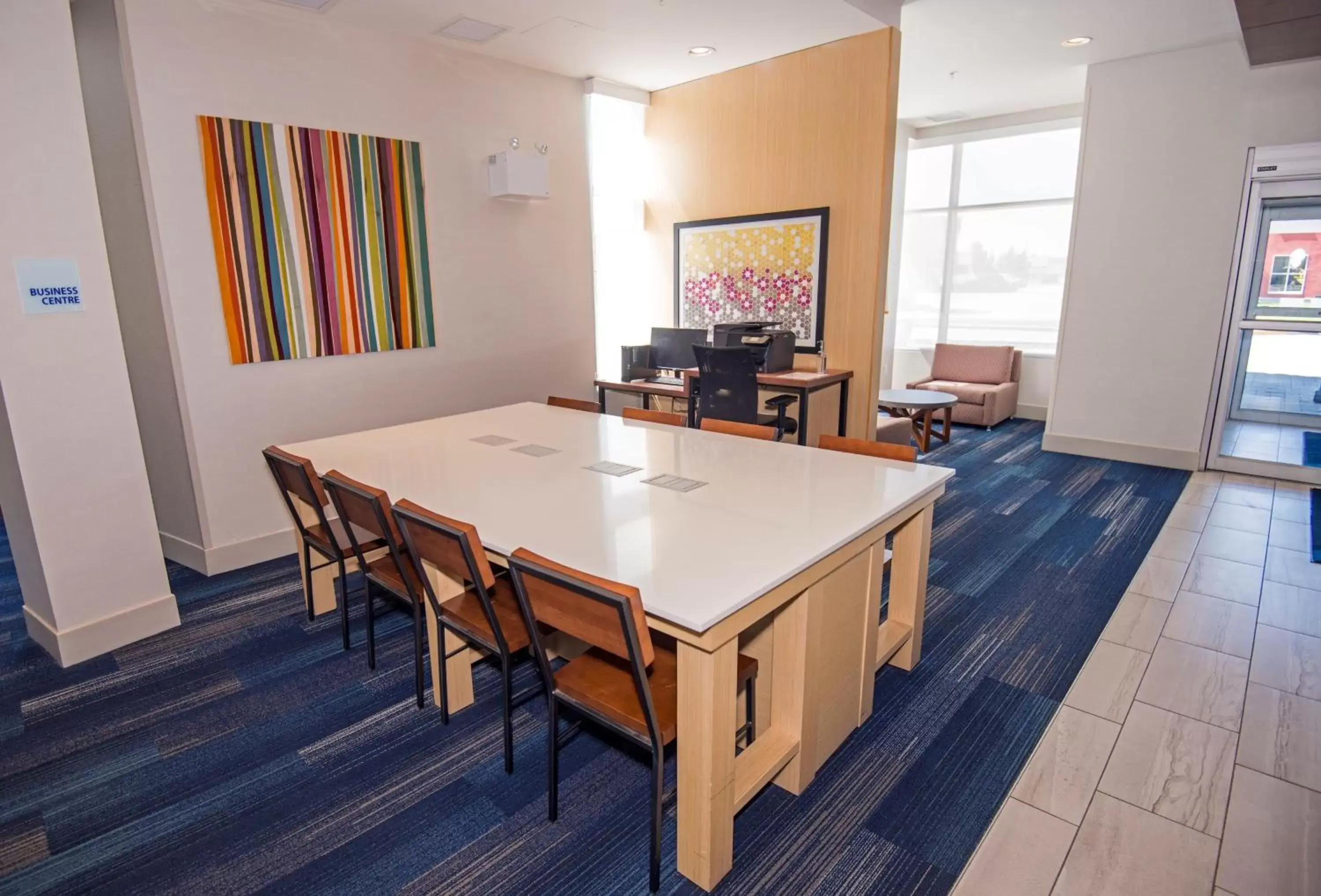 Property building, Dining Area in Holiday Inn Express - Red Deer North, an IHG Hotel