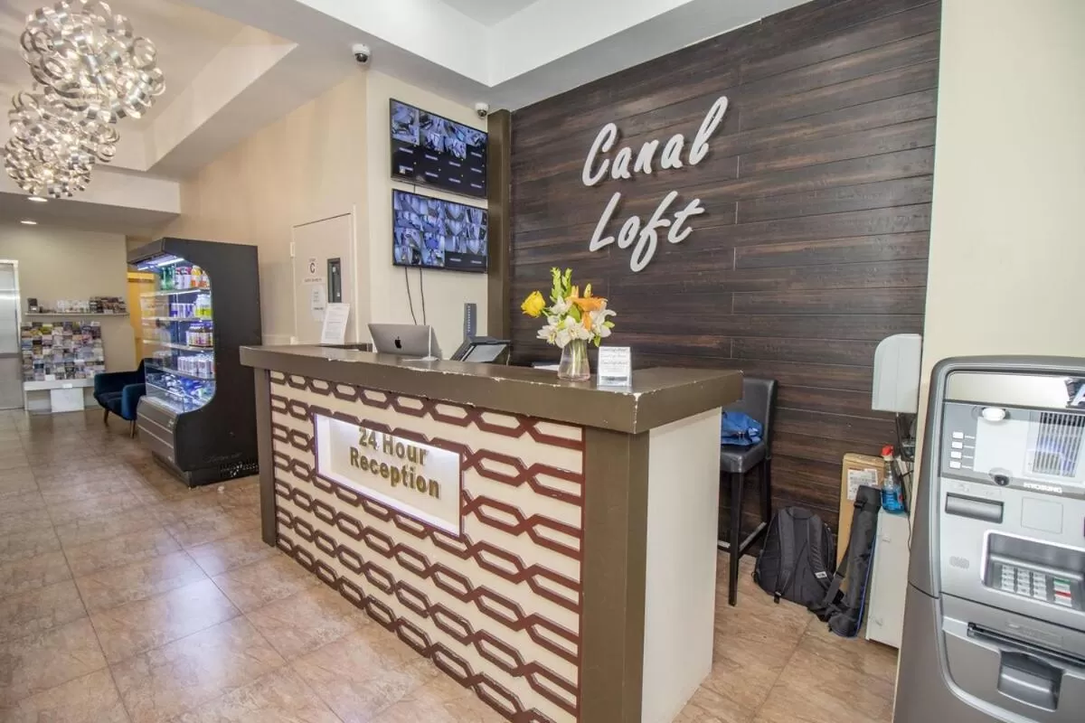 Lobby or reception in Canal Loft Hotel