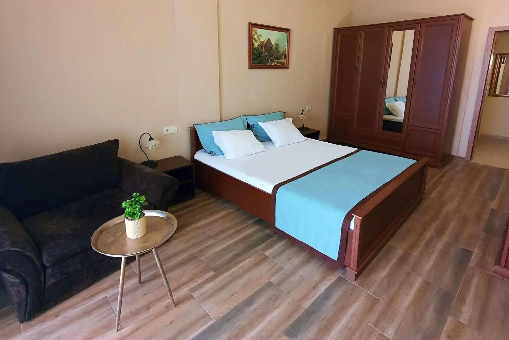 Bed in Festa Pomorie Resort